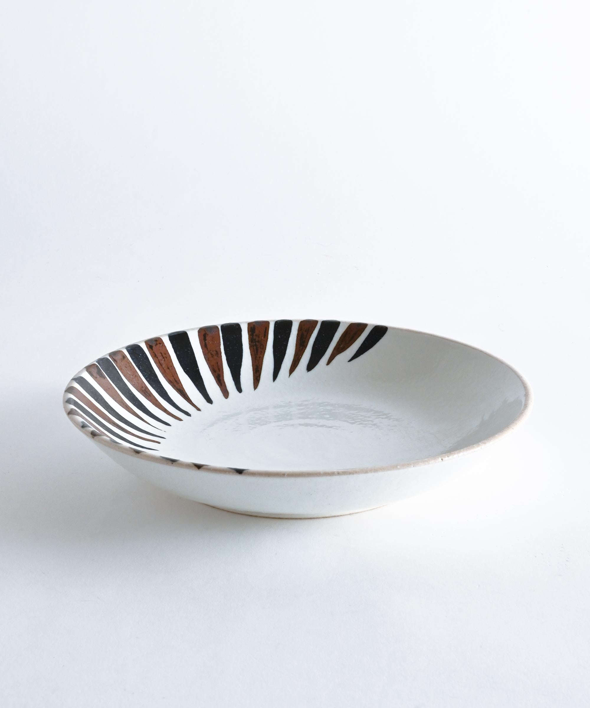 7寸皿 プレート [染錆十草] – BASIC AND ACCENT ONLINE STORE