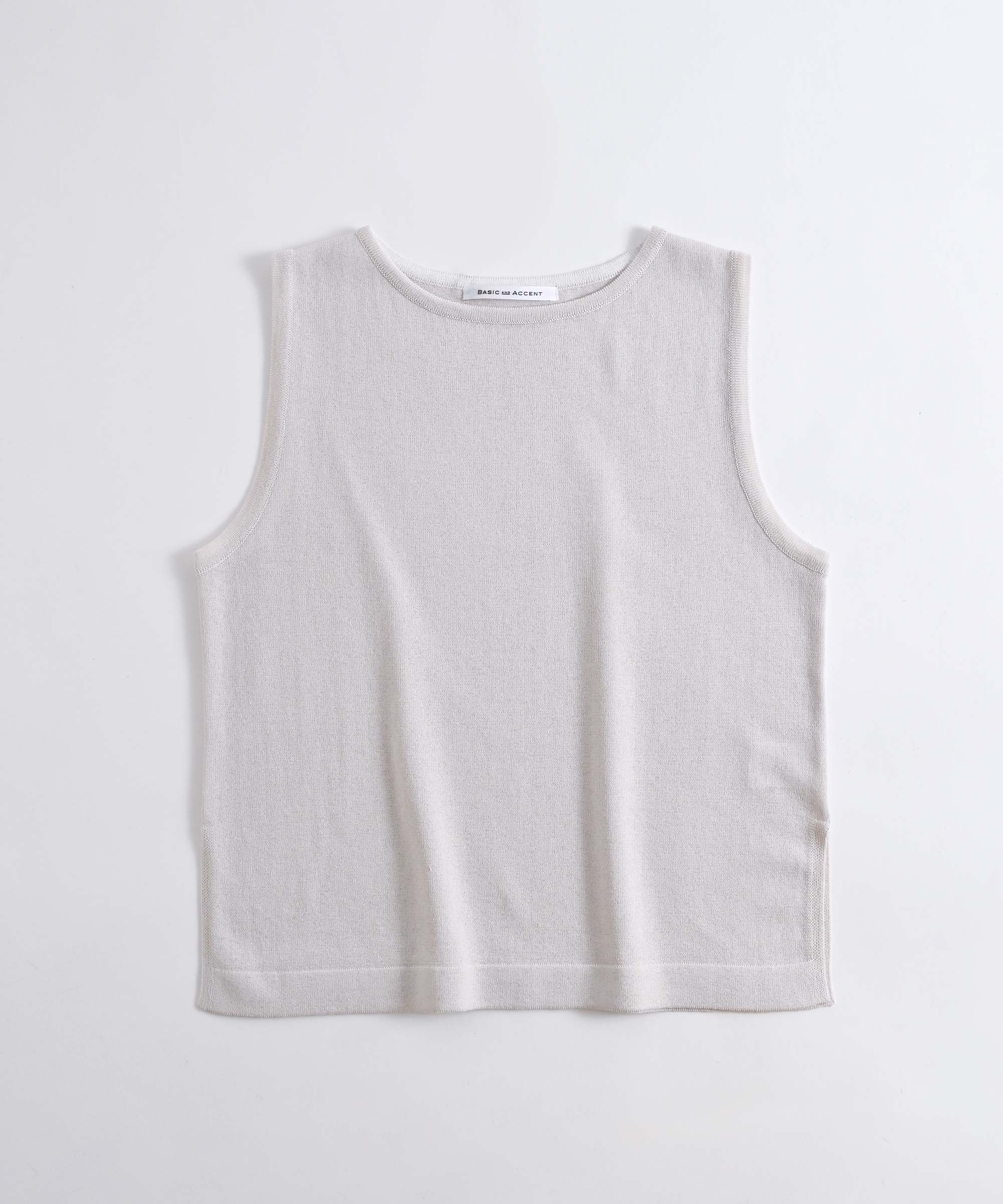 BASCO バスコ コットンリネンベスト 美品 BASCO バスコ コットンリネン