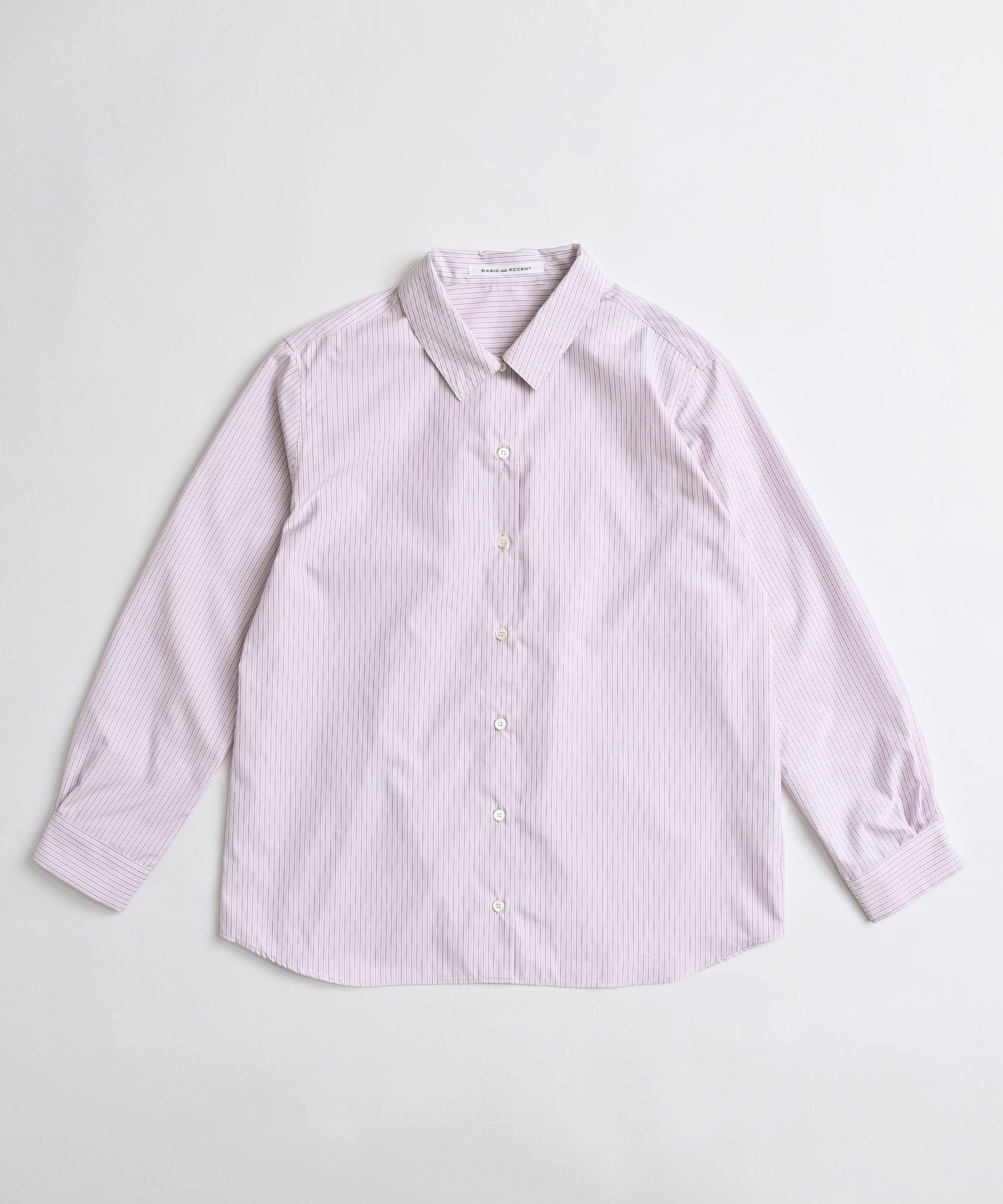 BASIC AND ACCENT】カラーストライプ シャツ – BASIC AND ACCENT