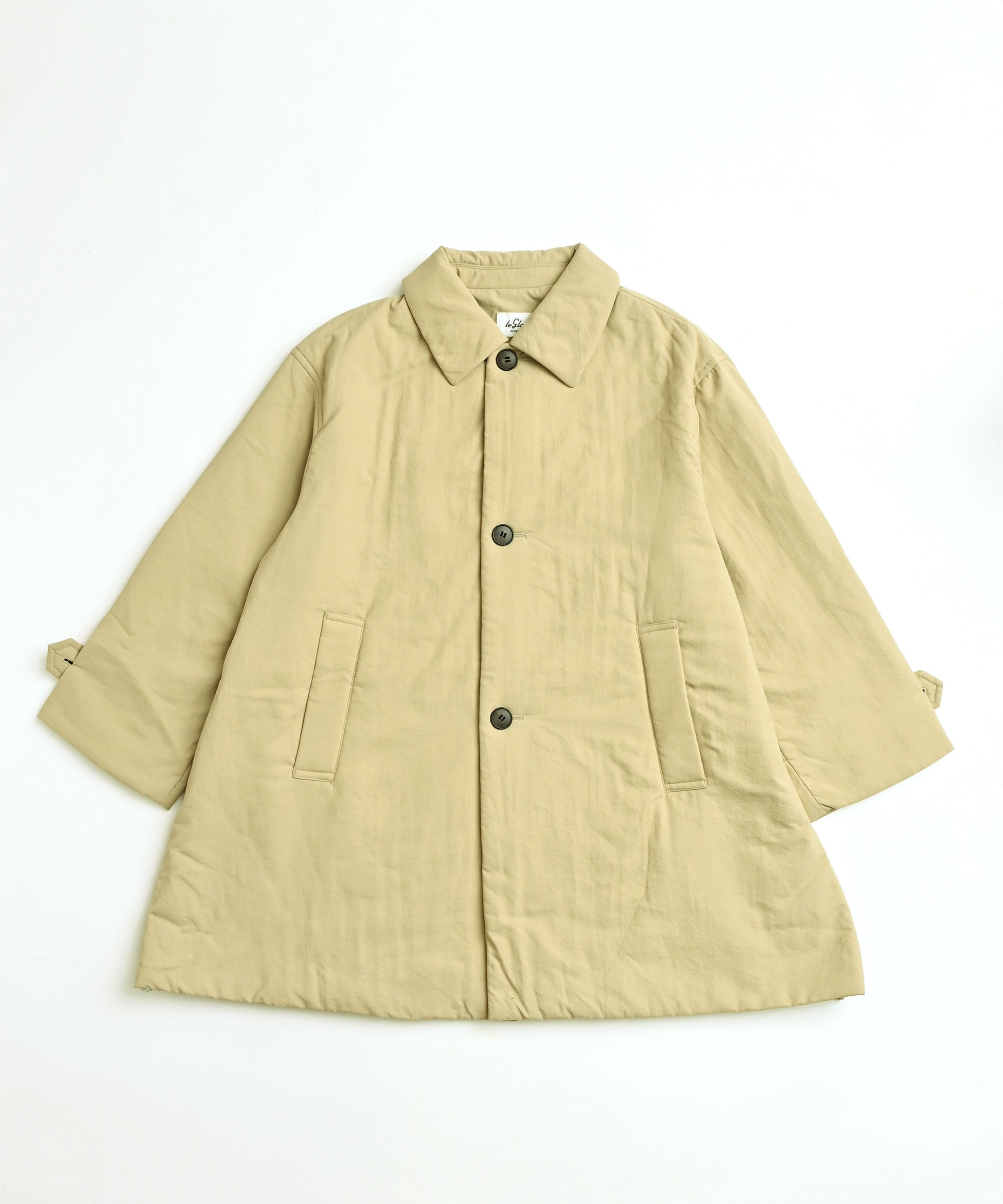 タグ付き未使用 LEONARD ショートコート ベージュ シルク混 L 卒業式 87150099-be.jpg?crop=center&