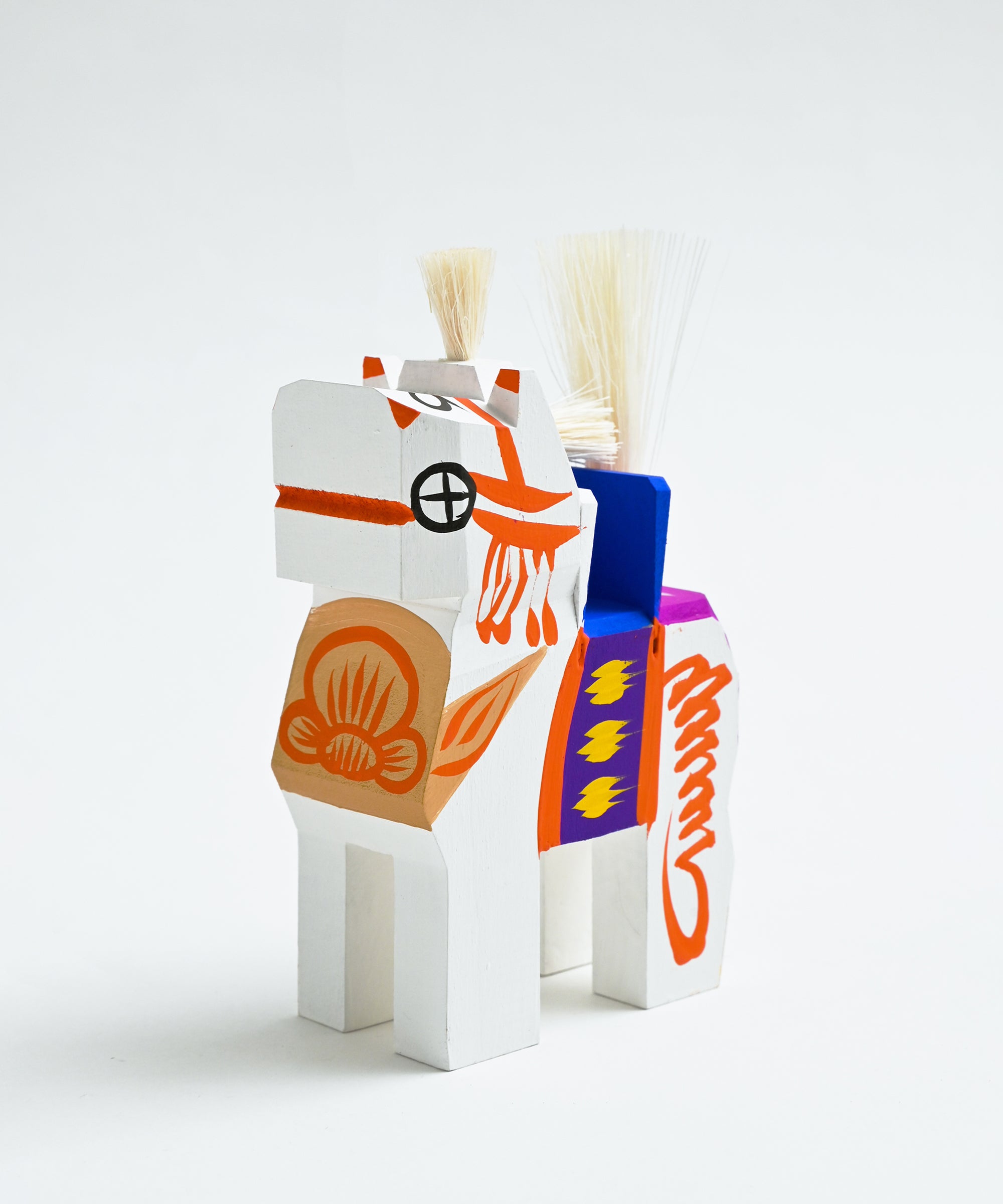 デコ屋敷大黒屋】三春駒 4号 干支置物 午(うま) 馬– BASIC AND ACCENT