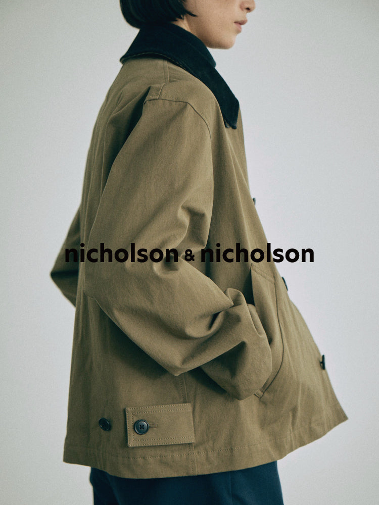 nicholson & nicholson | ＜普通じゃない定番＞を提案する日本発のブランド
