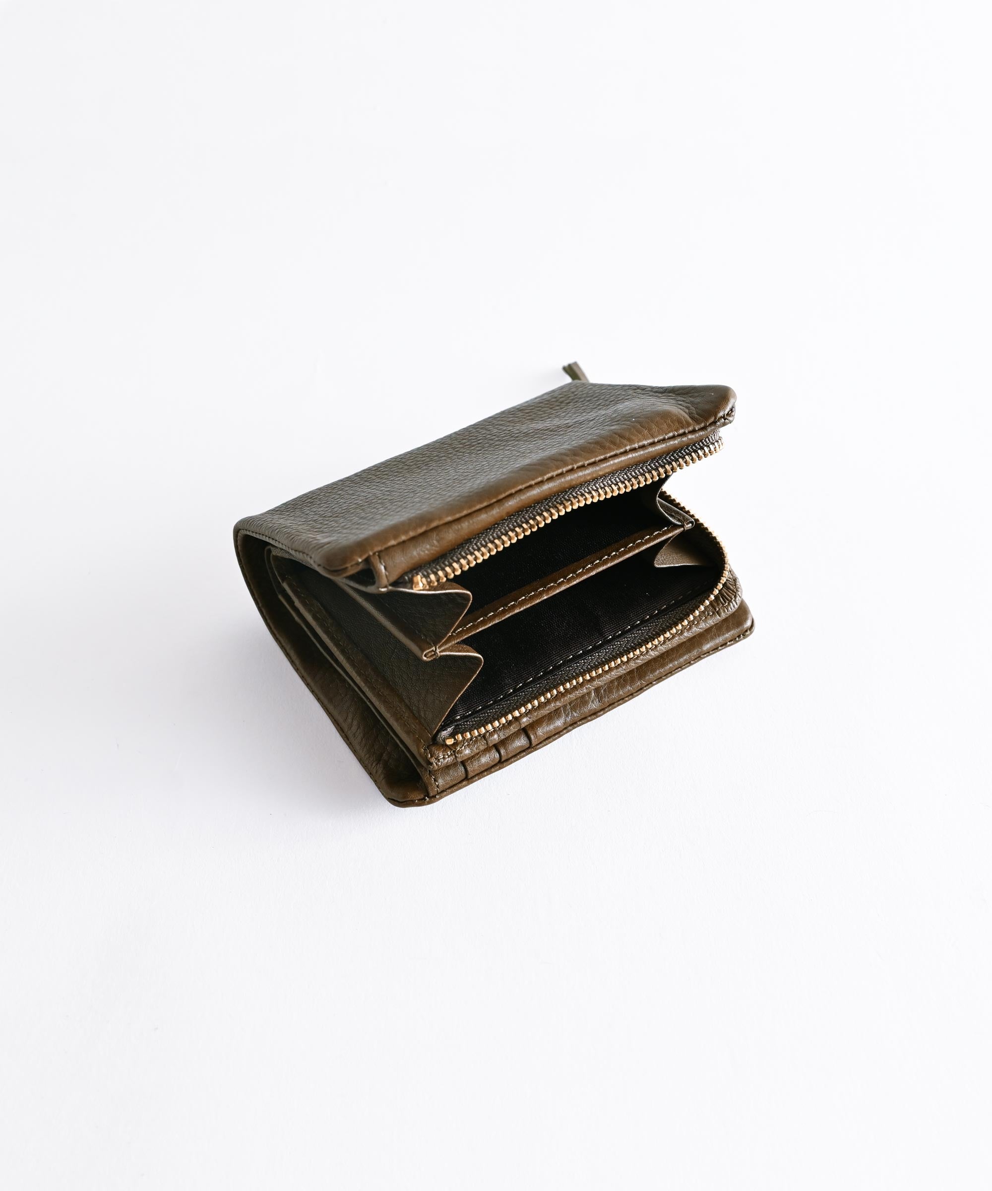 フタツオリザイフ[Shrink leather] – BASIC AND ACCENT ONLINE STORE