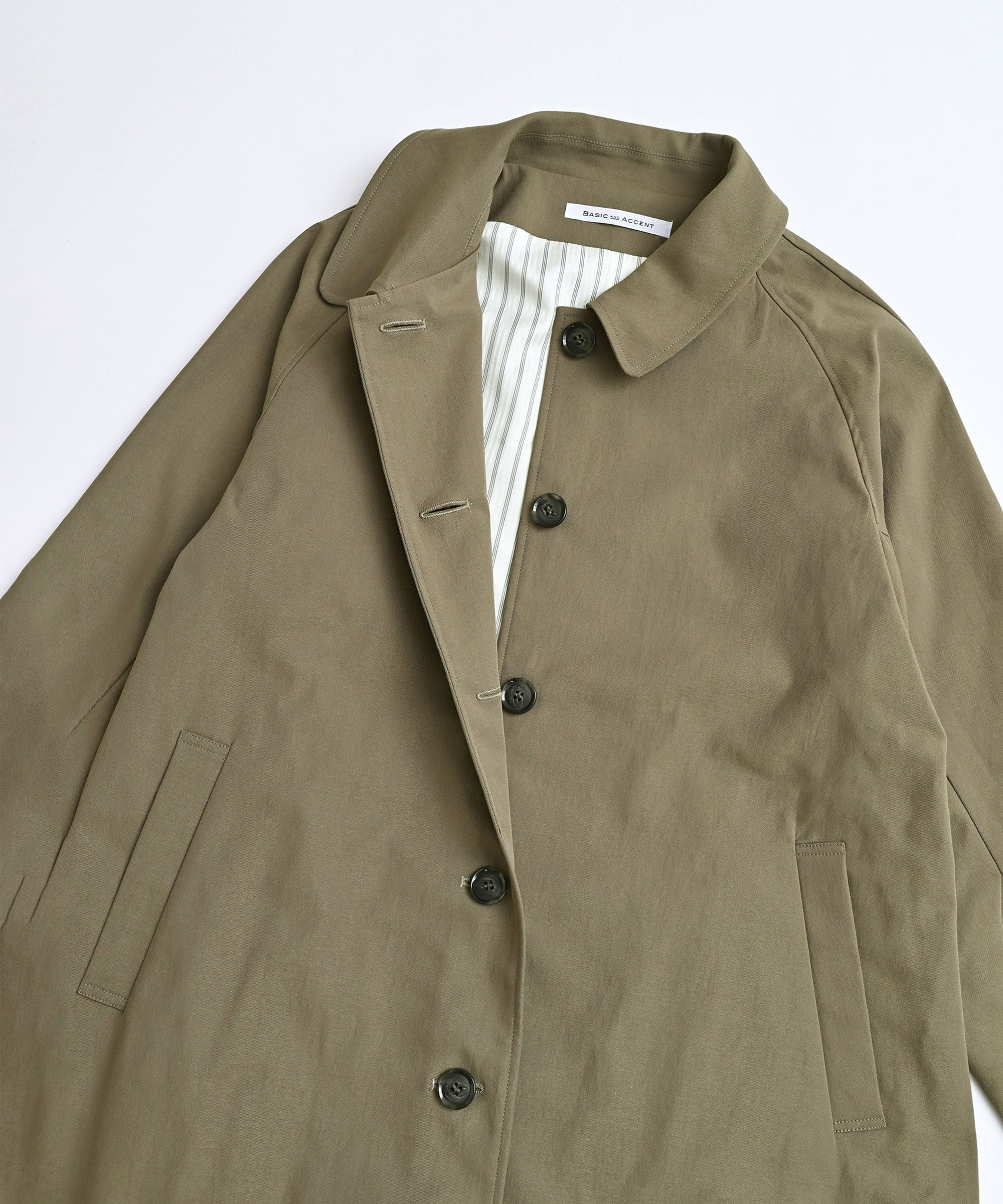 BASIC AND ACCENT】ストレッチスパンツイルコート – BASIC AND ACCENT