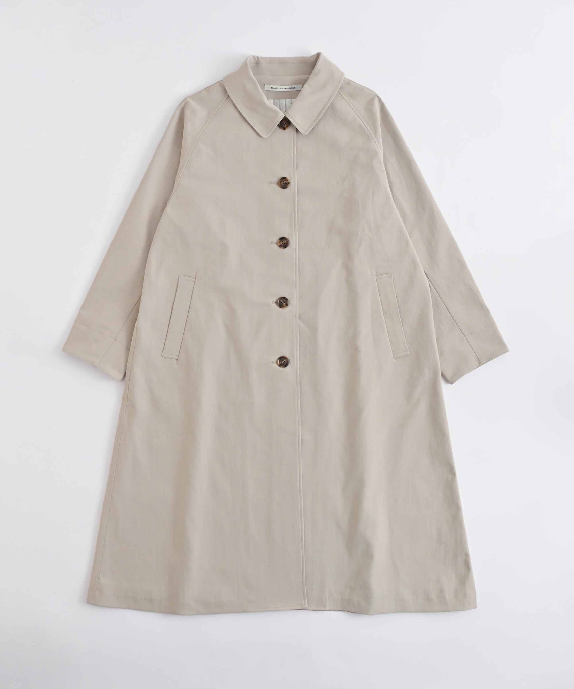 BASIC AND ACCENT ストレッチスパンツイルコート