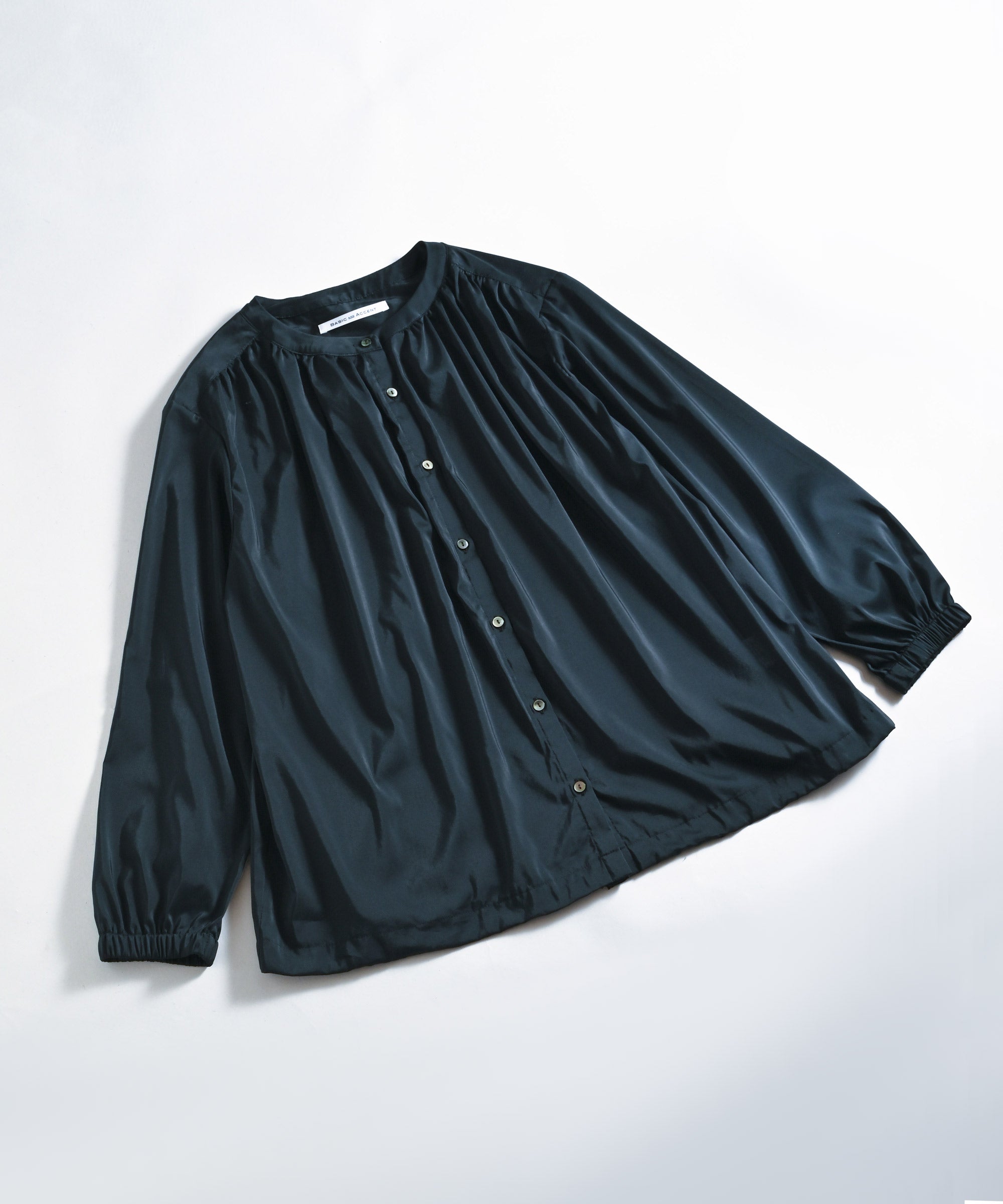 新品☆ローヘン　長袖ブラウスBLACK ヴェールローン ブラウス 長袖 – BASIC AND ACCENT ONLINE STORE