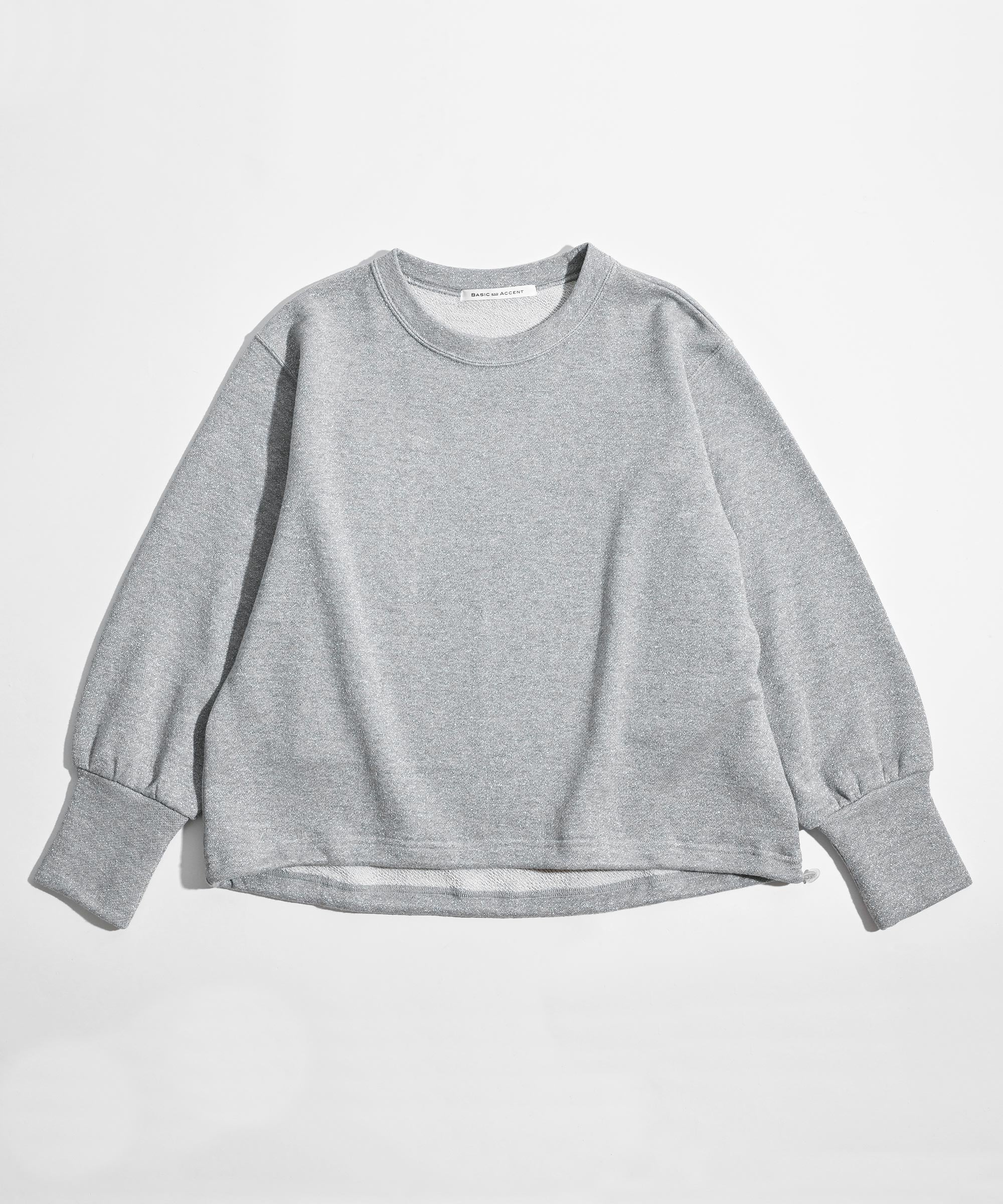 Les Copainsブルー系　ラメ入り　 アンサンブル　Sサイズ Les Copainsブルー系 ラメ入り アンサンブル Sサイズ Les Copains