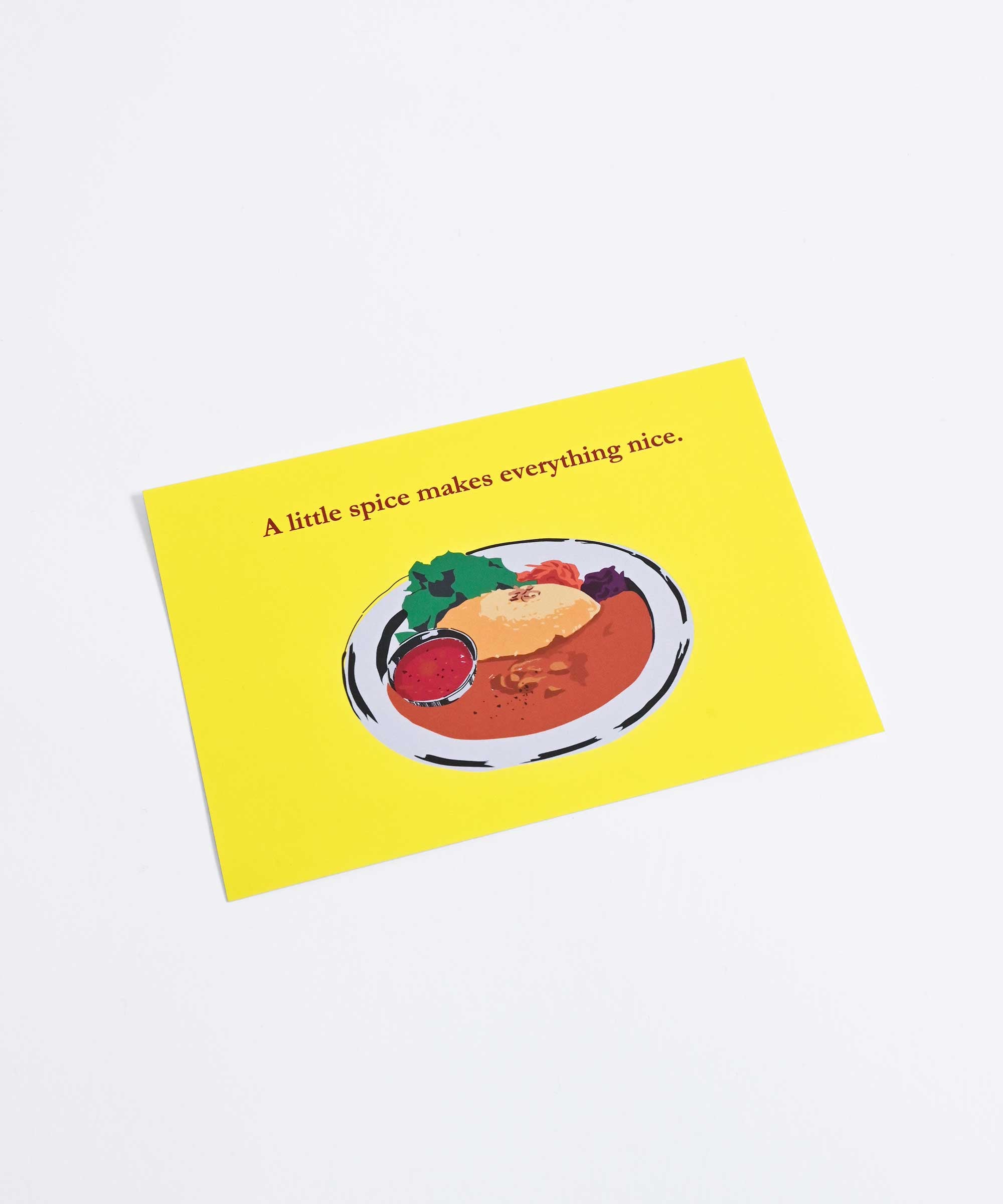 ポストカード spice – BASIC AND ACCENT ONLINE STORE