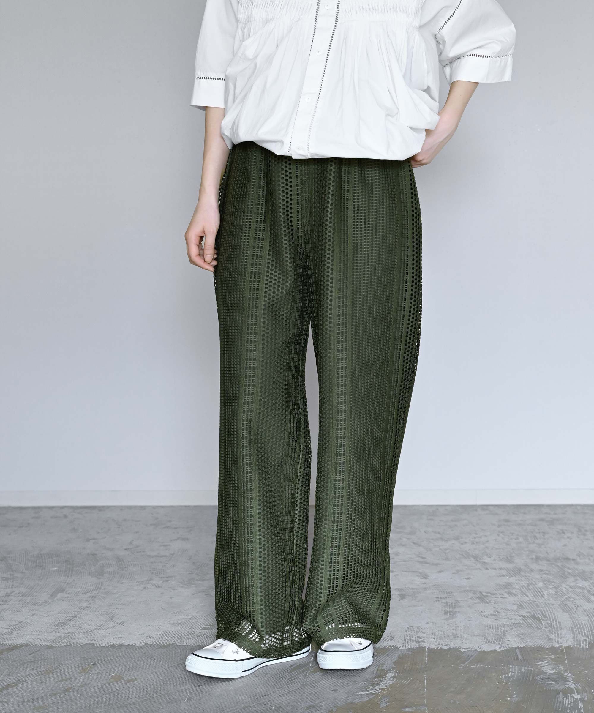 キカレースコンビ パンツ – BASIC AND ACCENT ONLINE STORE キカレースコンビ パンツ – BASIC AND ACCENT ONLINE STORE