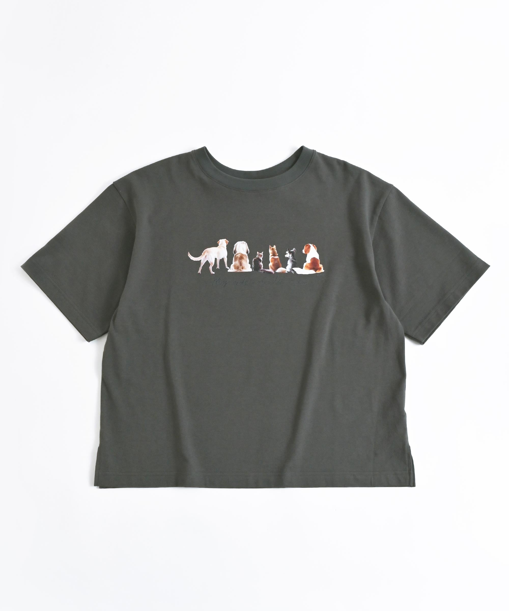 open yy グレー 半袖Tシャツ Sサイズ