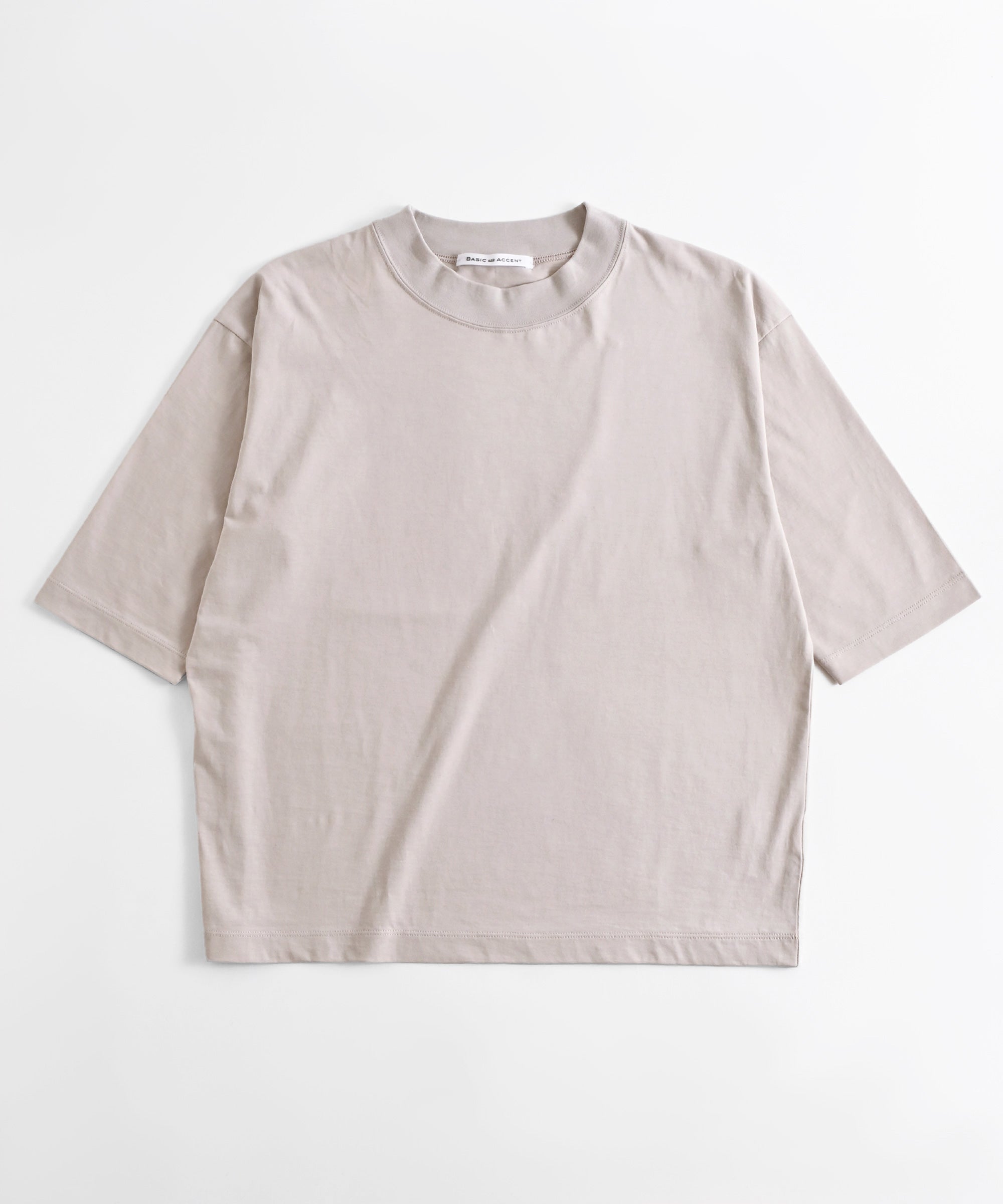 Alo グレー カジュアル 無地 Tシャツとパンツ 2点セット/S BASIC AND ACCENT】サイロプレミアムテンジク2 Tシャツ 5分袖