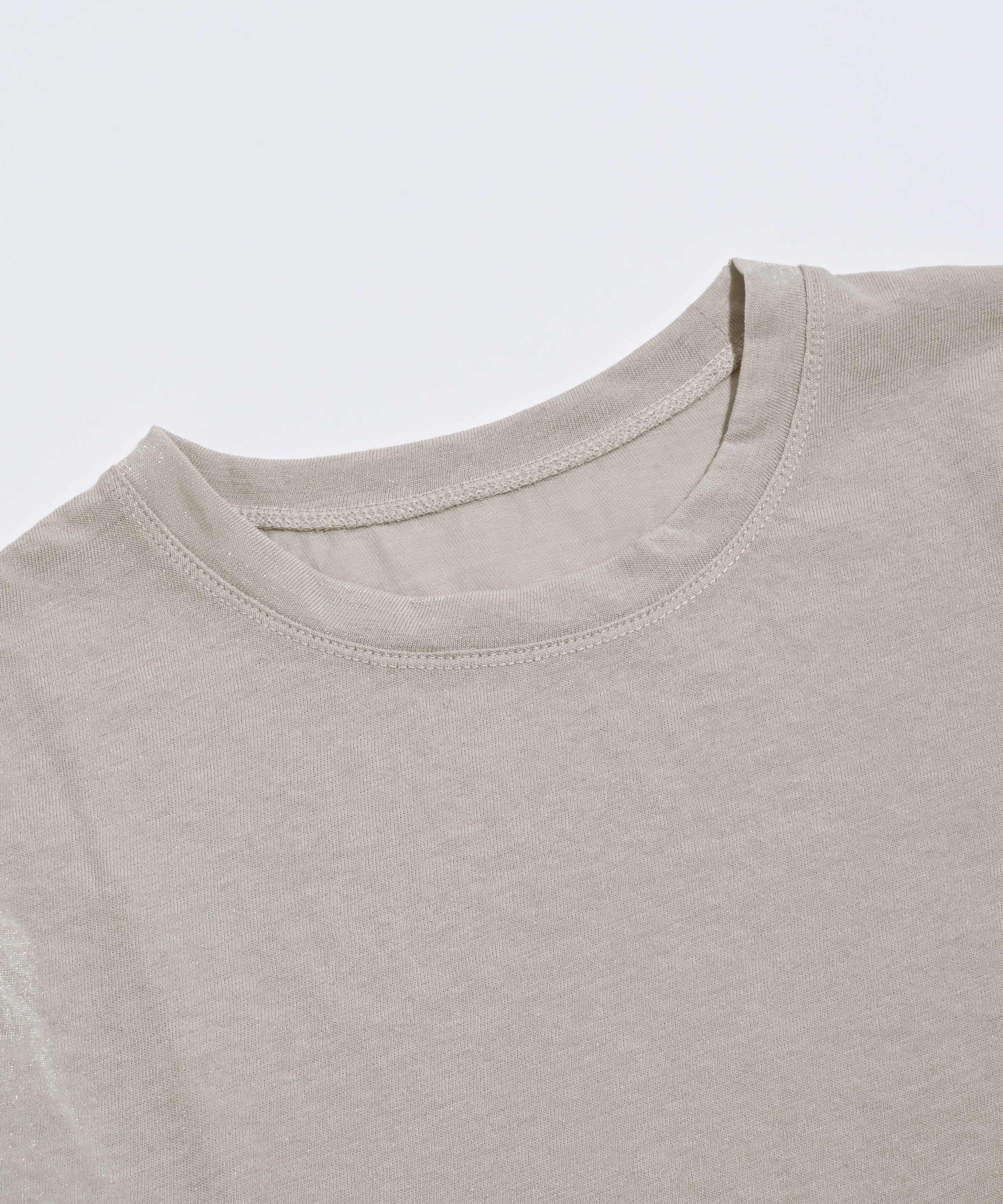 【新品】DES PRES(デプレ) グリッター シアー プルオーバー DES PRES（デ・プレ）の「グリッターシアー ハイネックプル