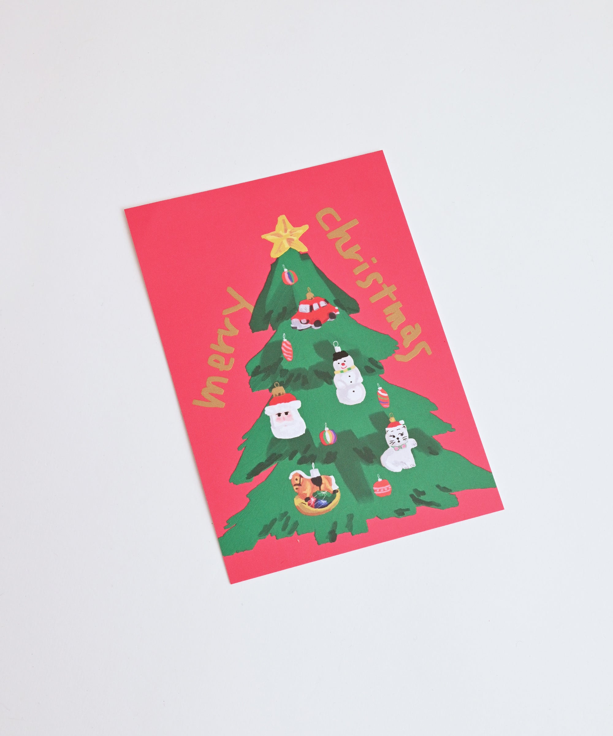 BASIC AND ACCENT】ポストカード スキップサンタ – BASIC AND