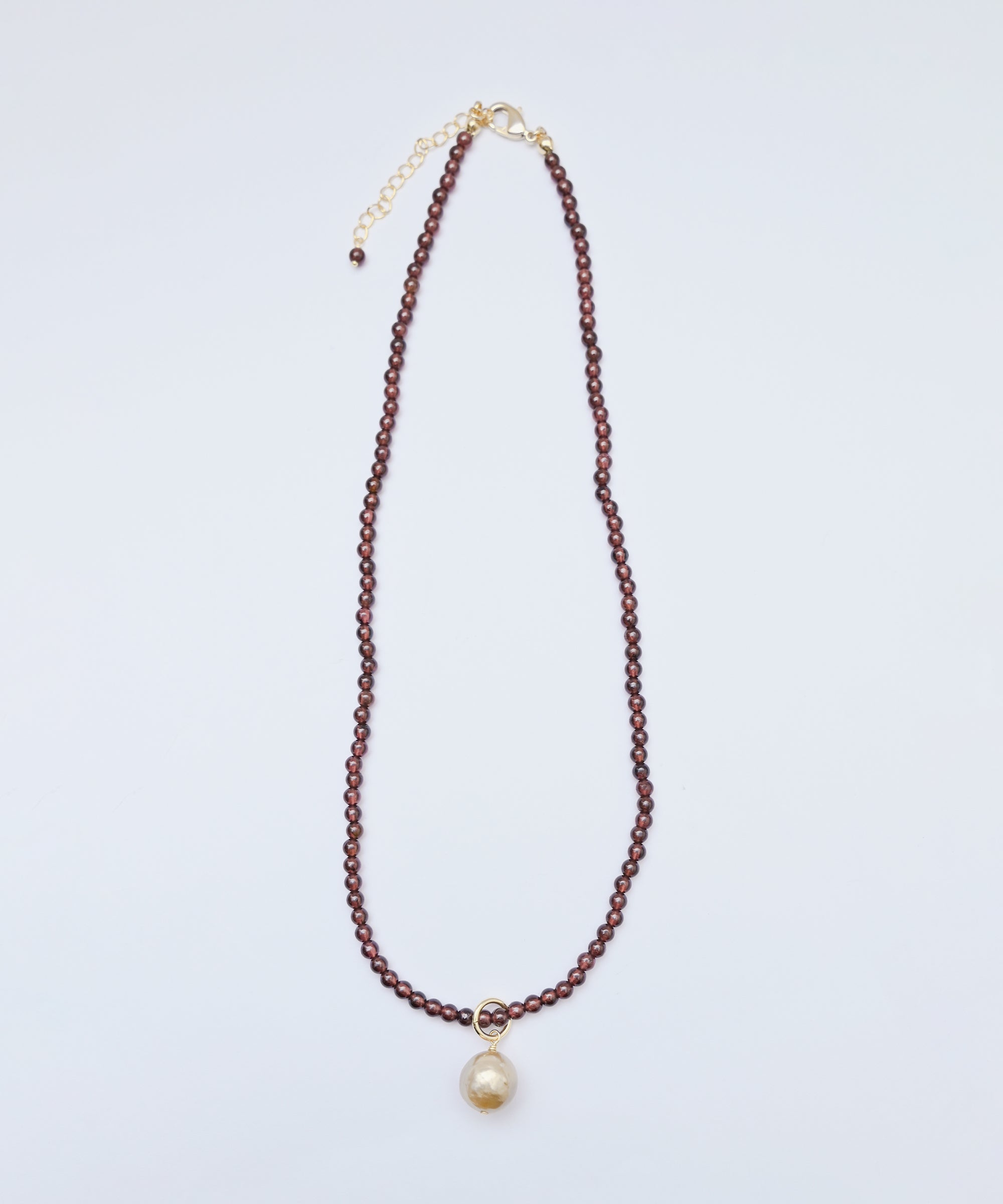 BASIC AND ACCENT】nuclear pearl 淡水パール ネックレス オニキス