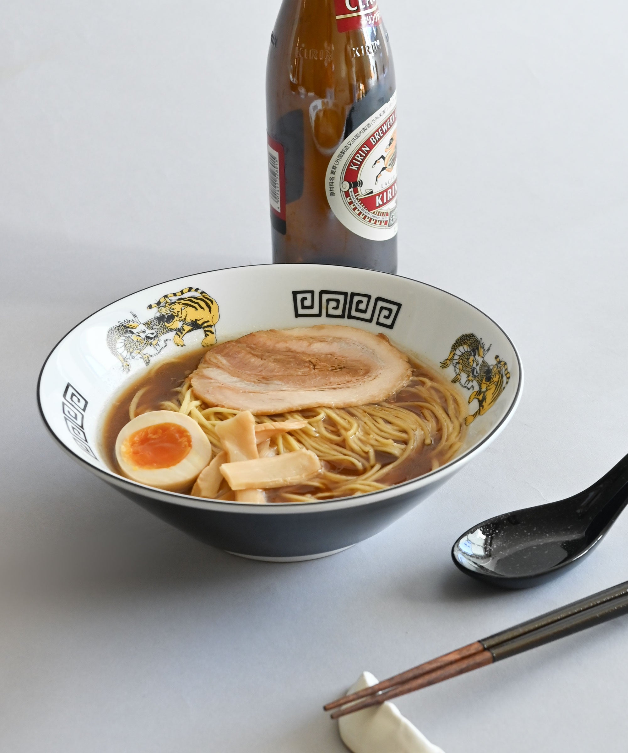 BASIC AND ACCENT】TIGER&DRAGON(中華皿シリーズ) 切立丼・ラーメン丼