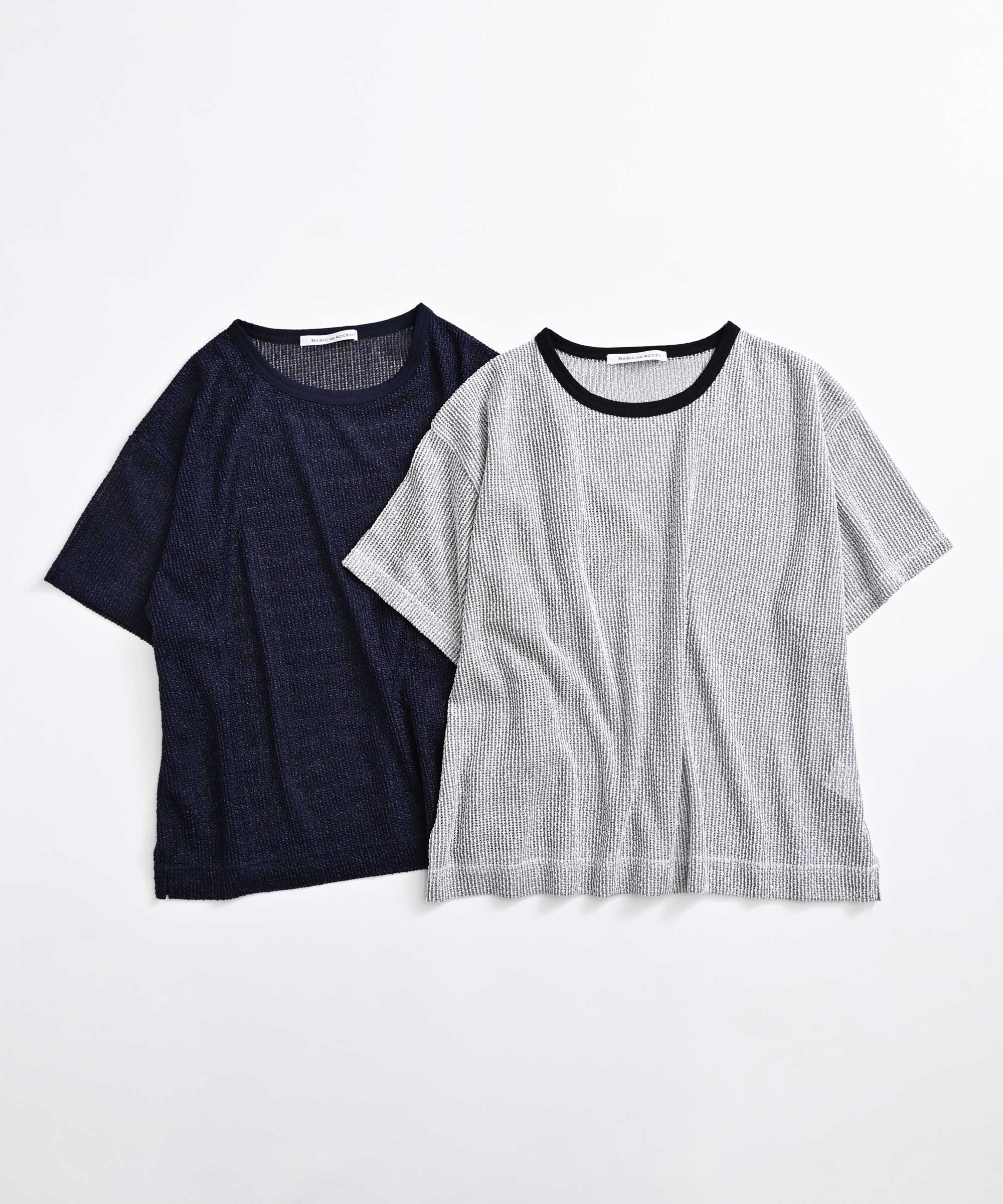 BASIC AND ACCENT】カラミレースTシャツ 半袖 – BASIC AND ACCENT