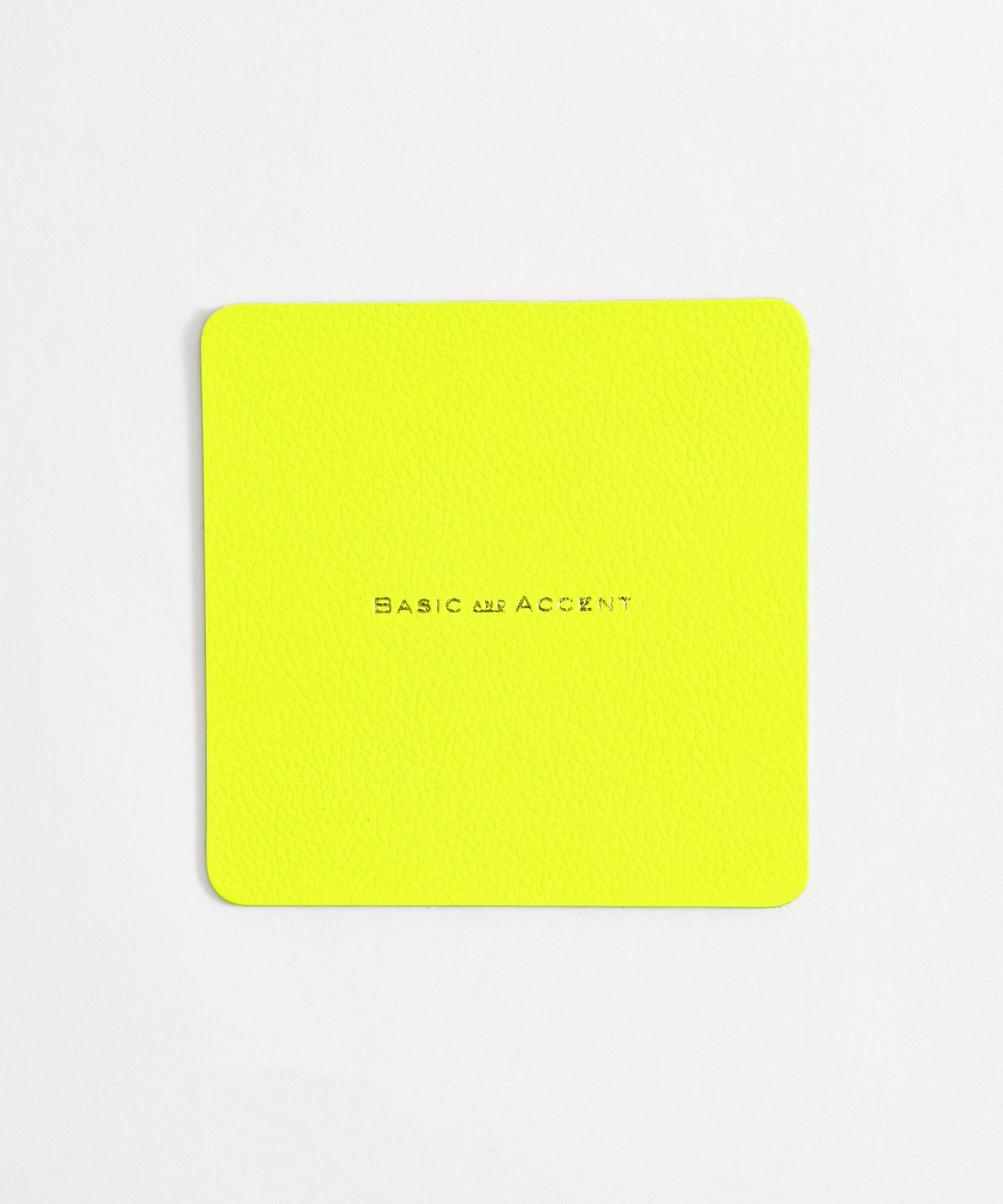 BASIC AND ACCENT】Leather Works コースター – BASIC AND ACCENT