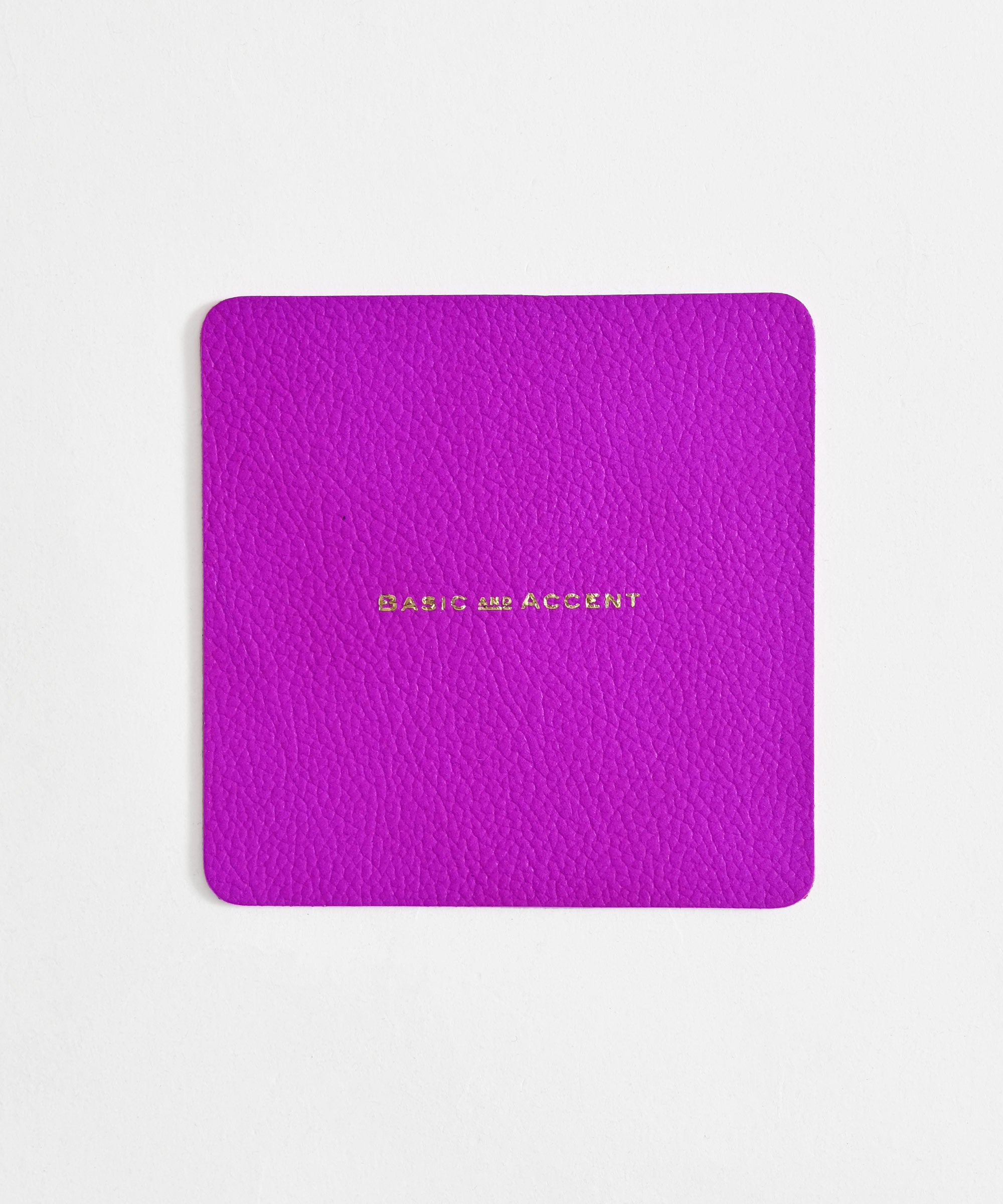 BASIC AND ACCENT】Leather Works コースター – BASIC AND ACCENT