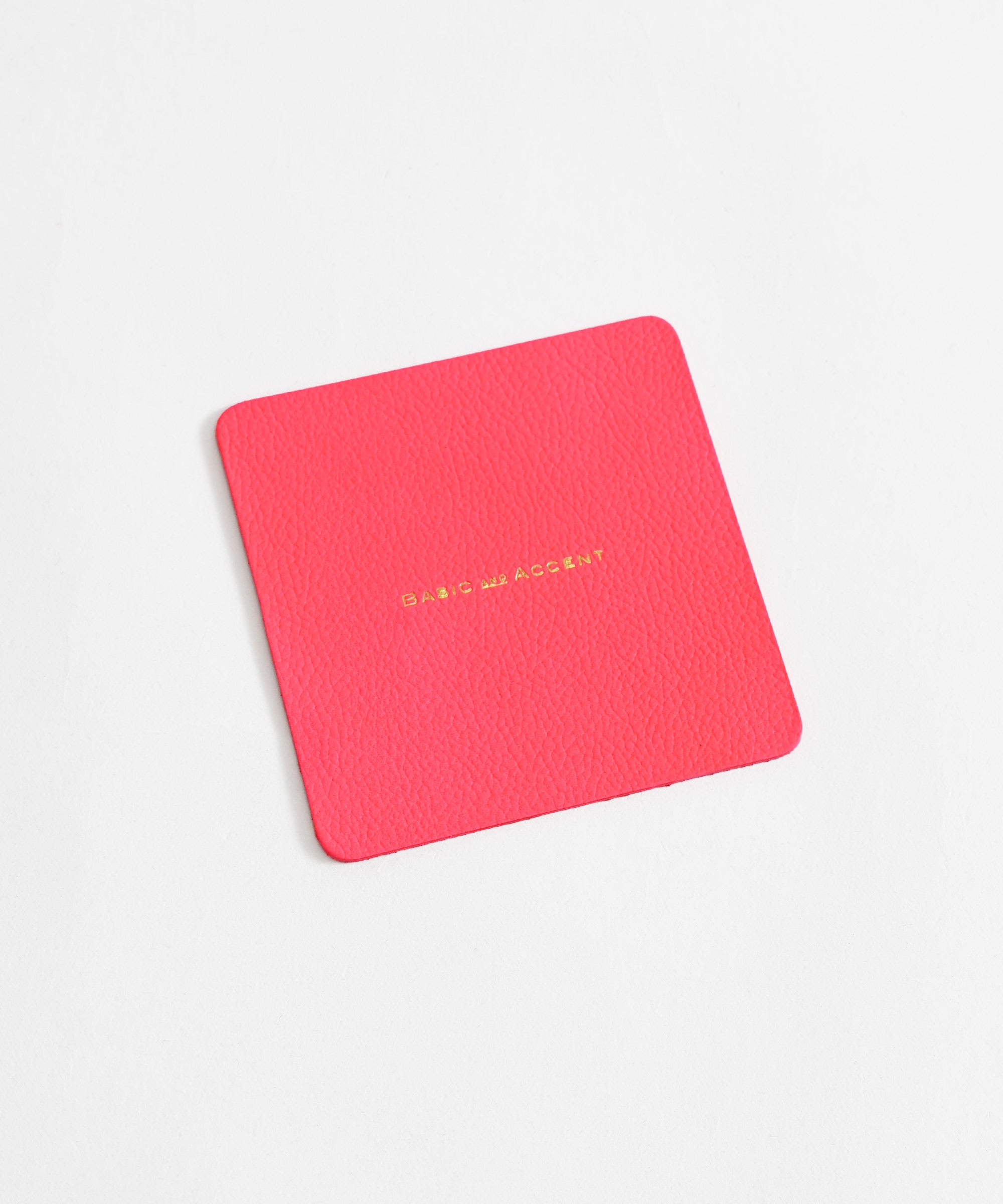 BASIC AND ACCENT】Leather Works コースター – BASIC AND ACCENT