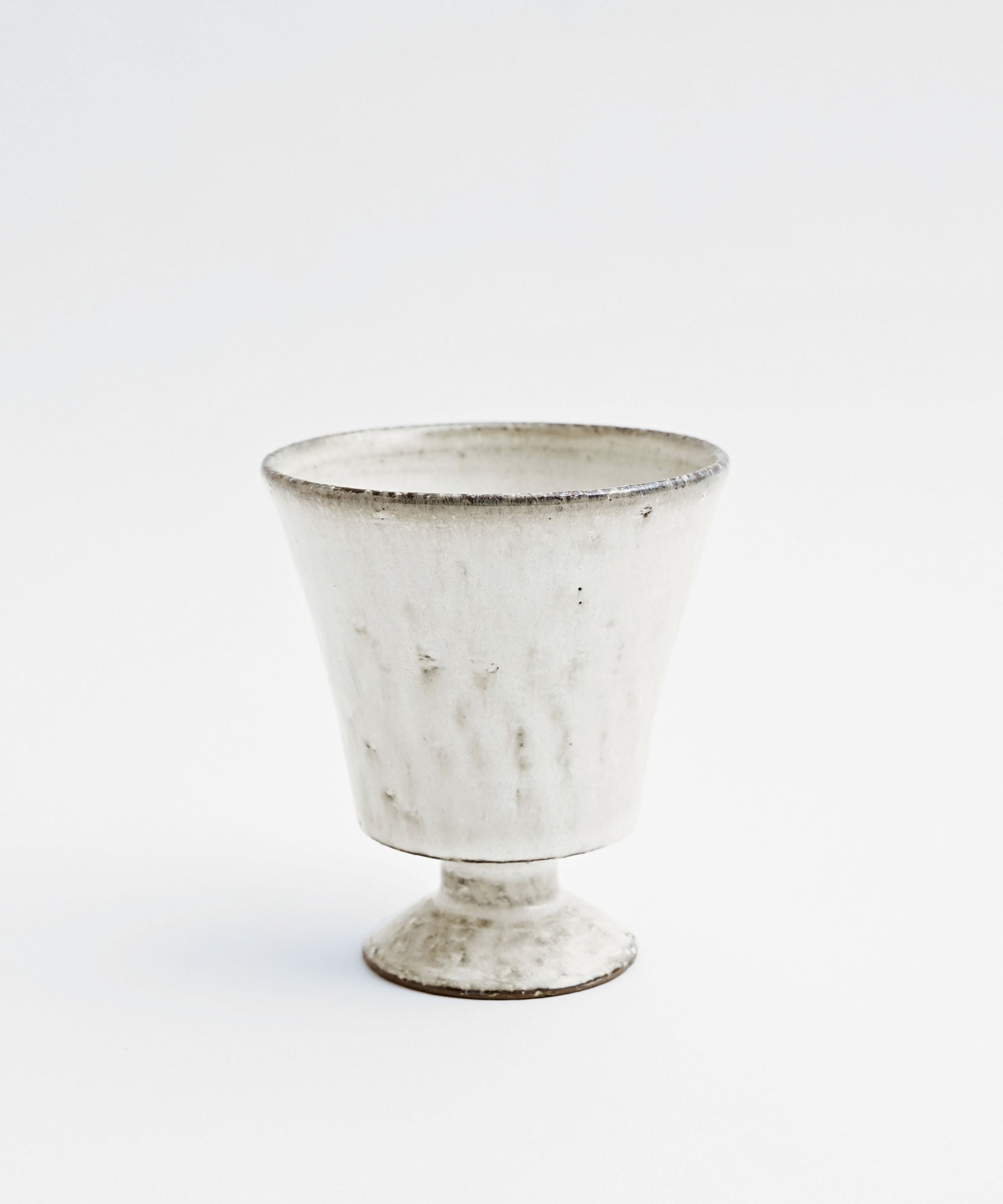 陶工房つばめ/平井悠一】ゴブレット 白 – BASIC AND ACCENT ONLINE STORE