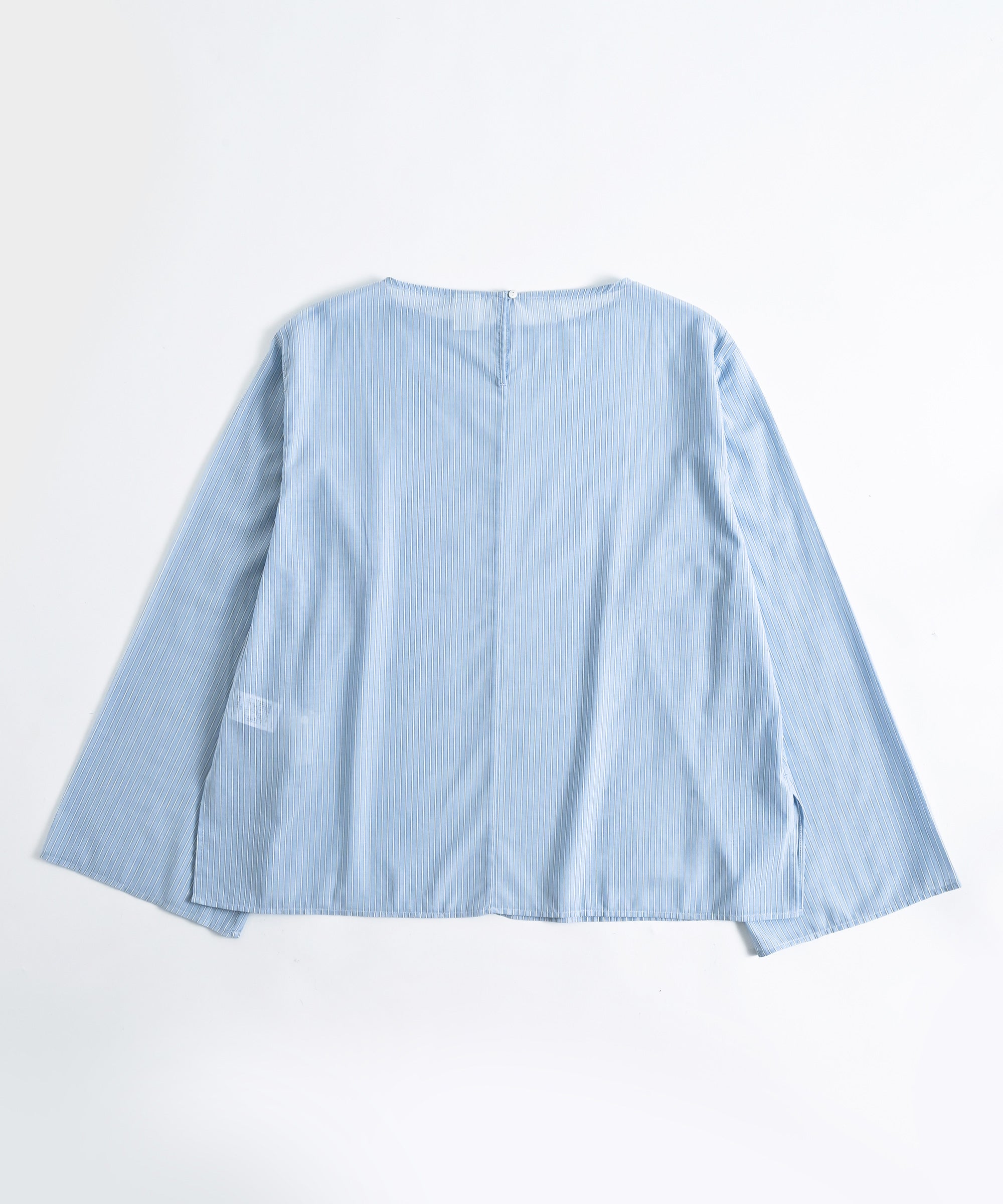 全品送料0円 ORCIVAL/オーシバル】シアーストライプ プルオーバー 長袖 トップス
