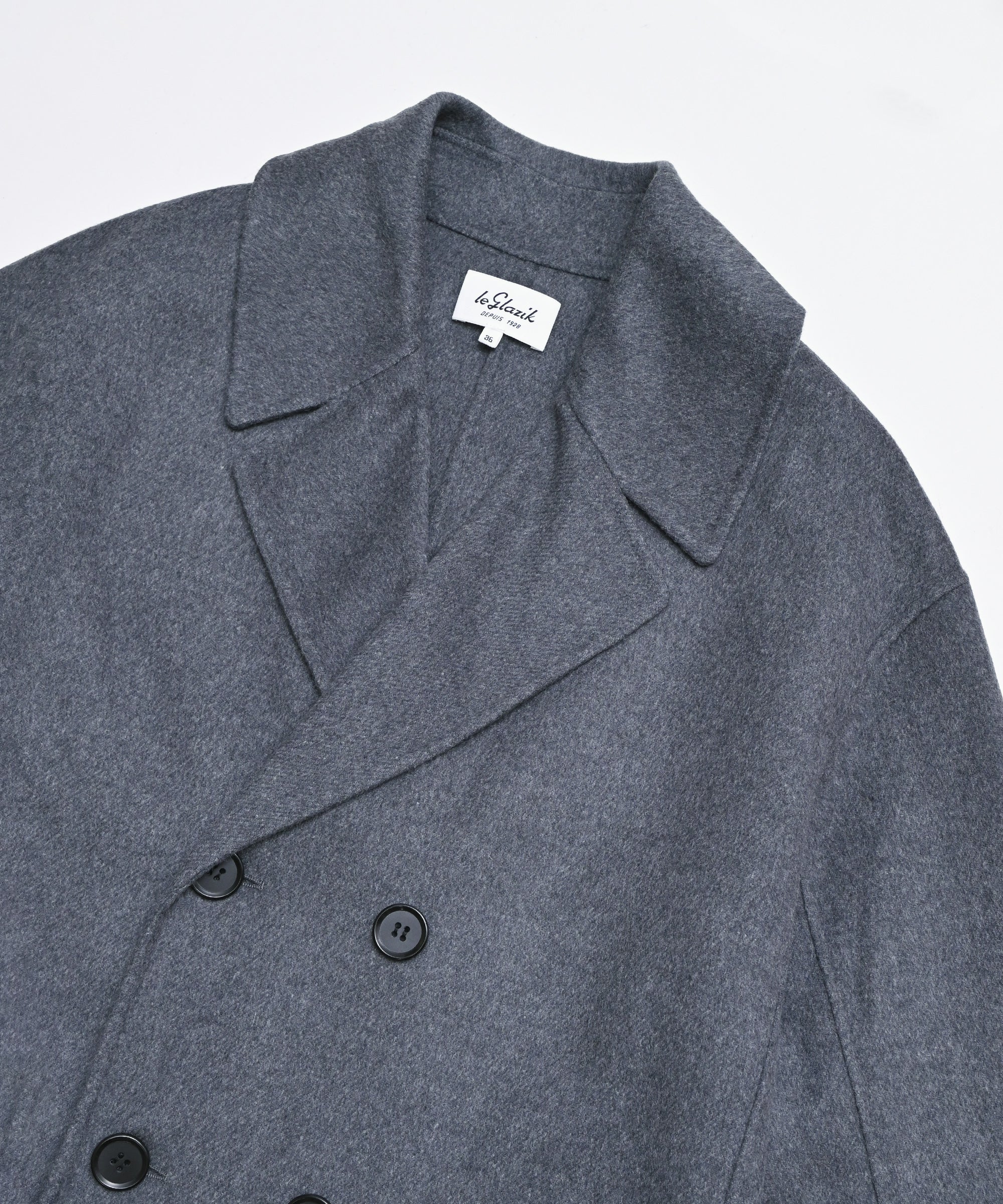 入手困難✨ ロンハーマン ロングコート ダブルブレスト メルトン生地 ネイビー セール】【SETUP7】ブリティッシュクロス ダブルブレストオーバー