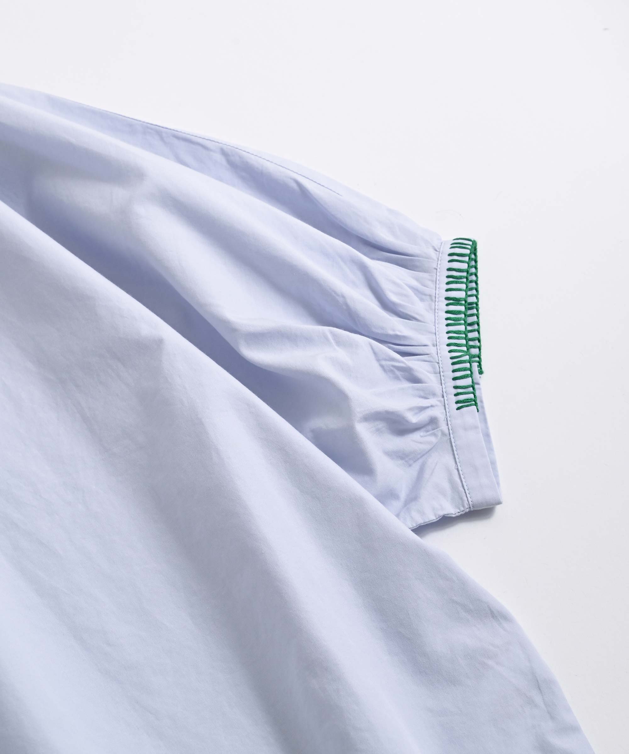 INDIA INDUSTRY/インディアインダストリー】 EMBROIDERY SHIRT