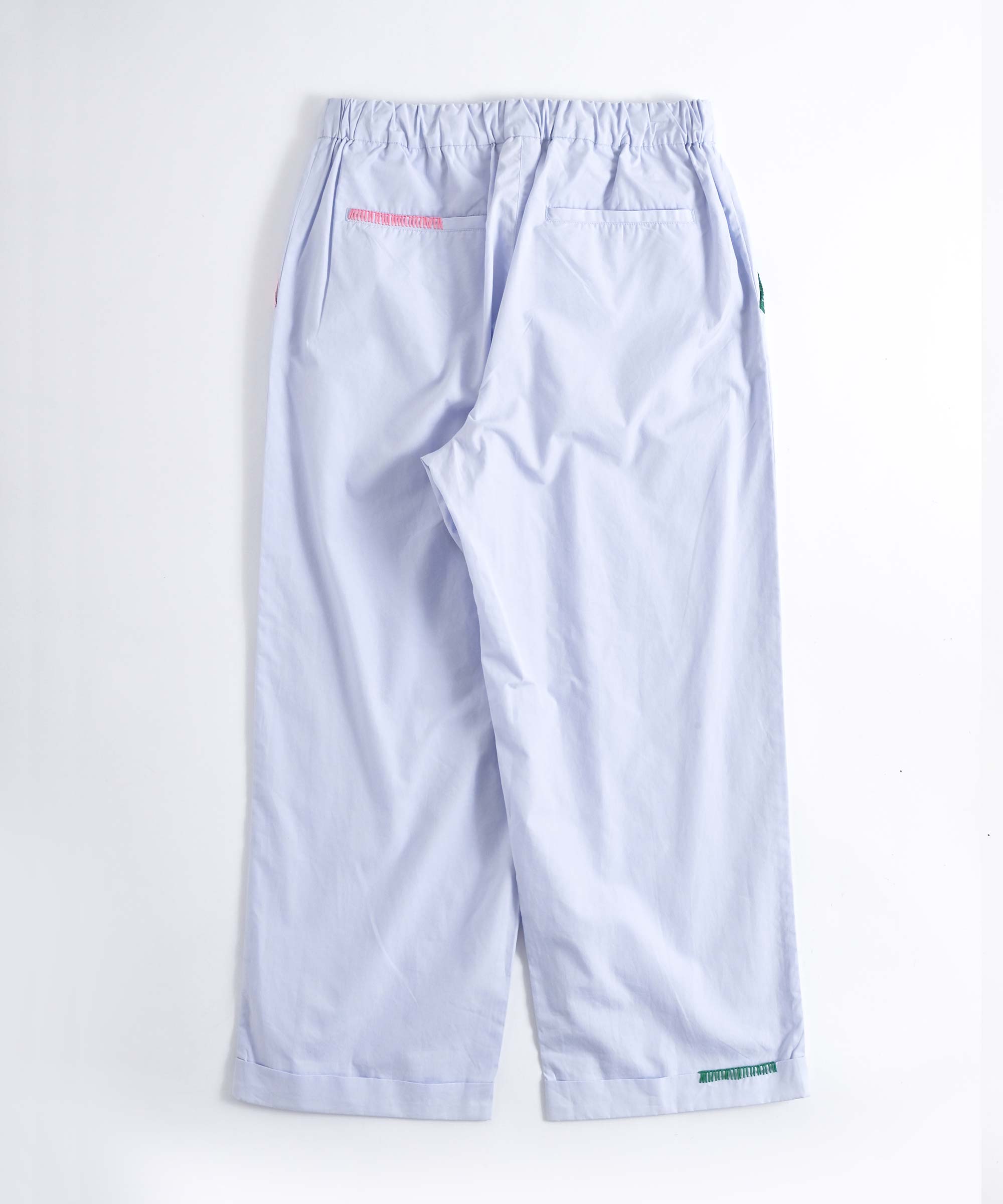 INDIA INDUSTRY/インディアインダストリー】 EMBROIDERY PANTS