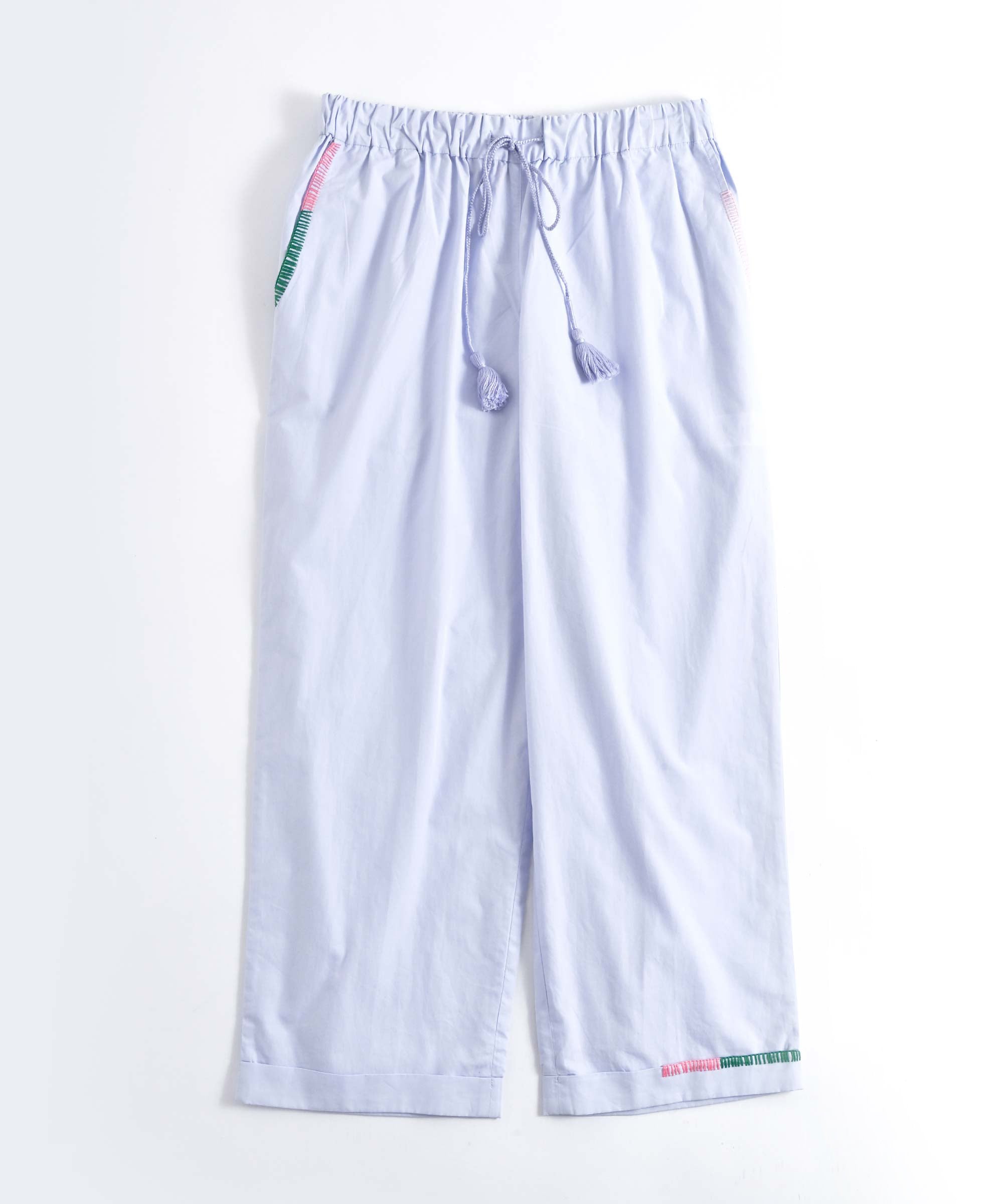 ほけばいん INDIA INDUSTRY/インディアインダストリー】 EMBROIDERY PANTS