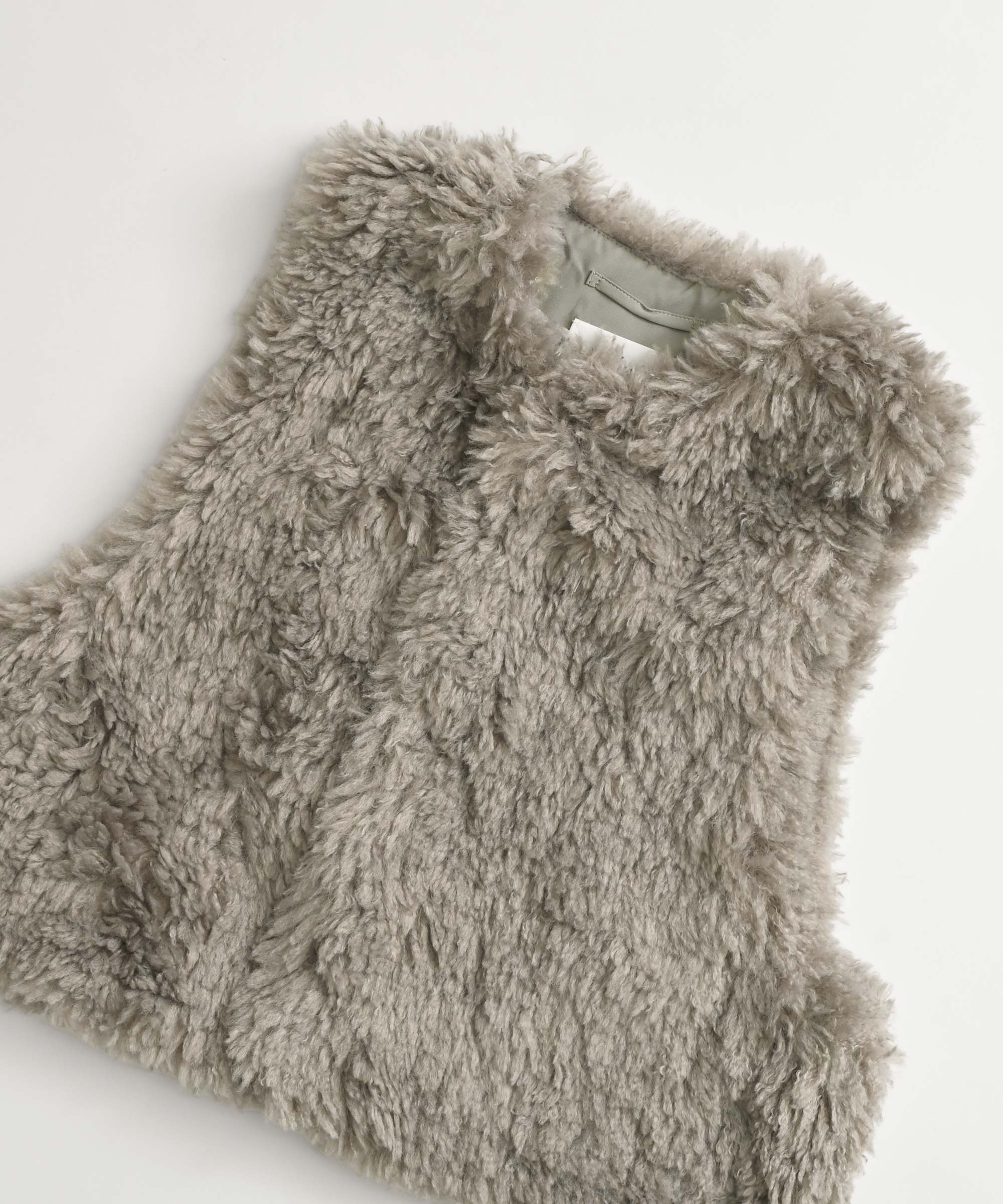 LE GLAZIK/ル・グラシック】 ECOFUR GILET エコファー ベスト – BASIC