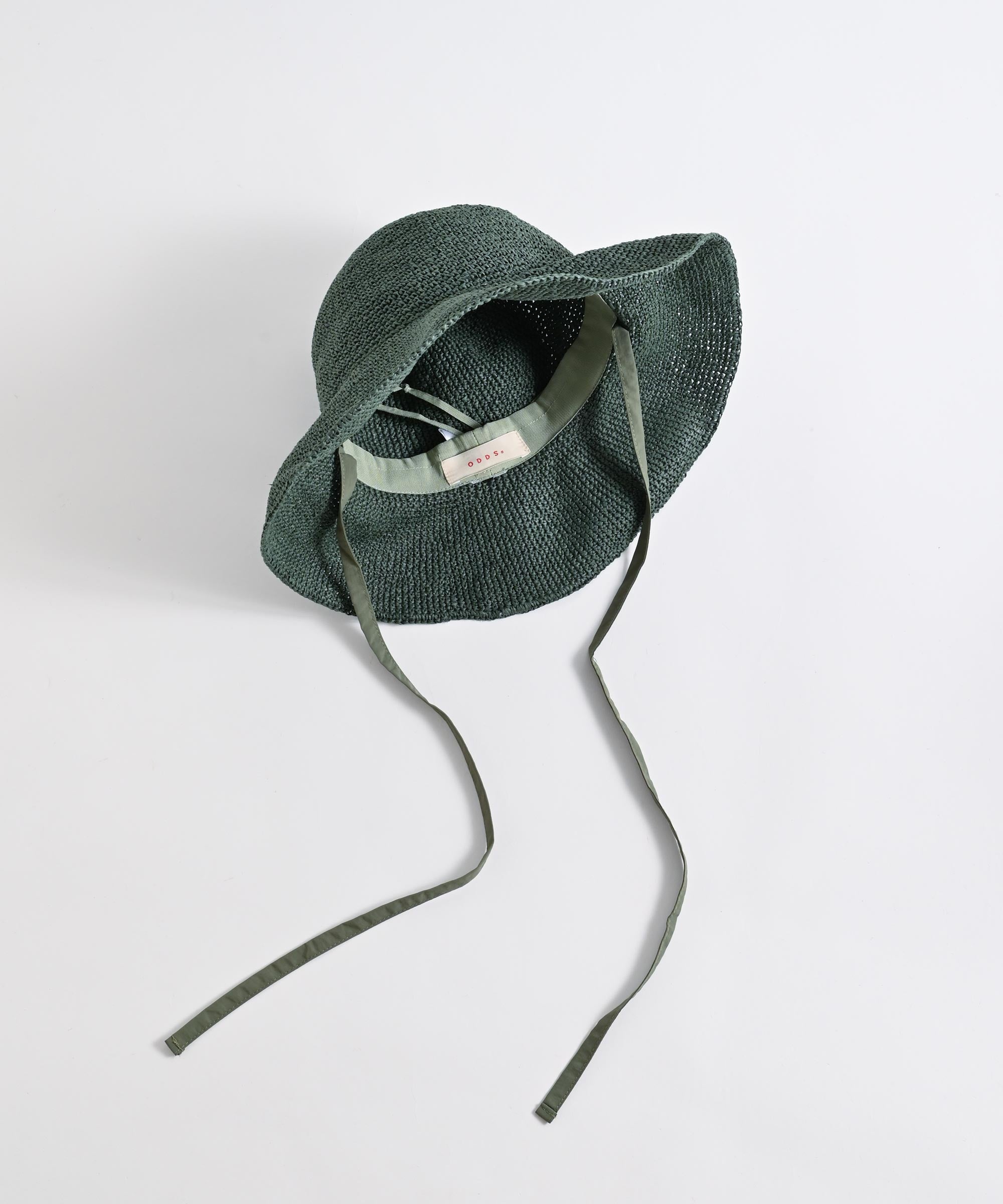 PLAIN RIBBON HAT ペーパークロッシェ リボンハット – BASIC AND