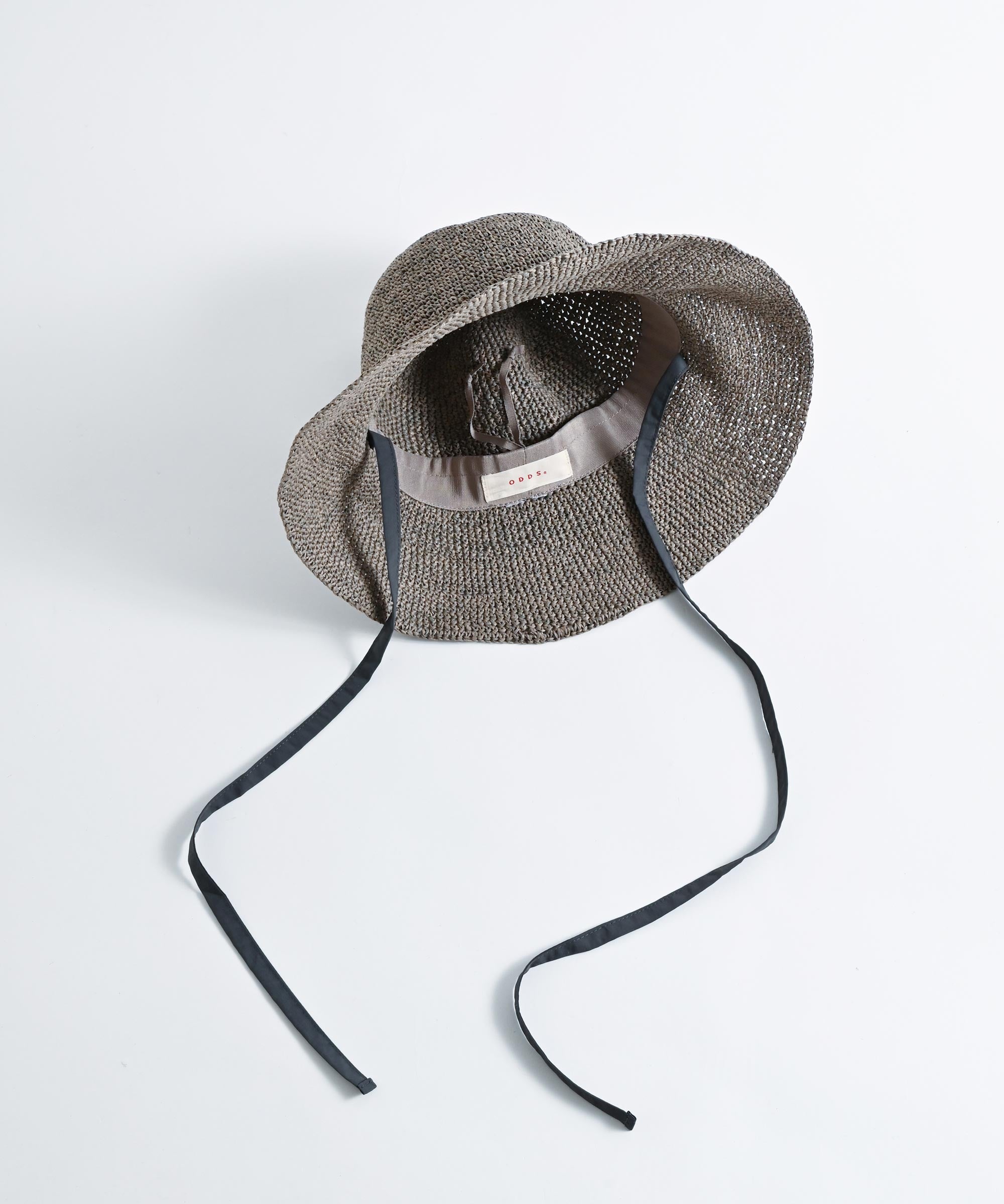 PLAIN RIBBON HAT ペーパークロッシェ リボンハット – BASIC AND