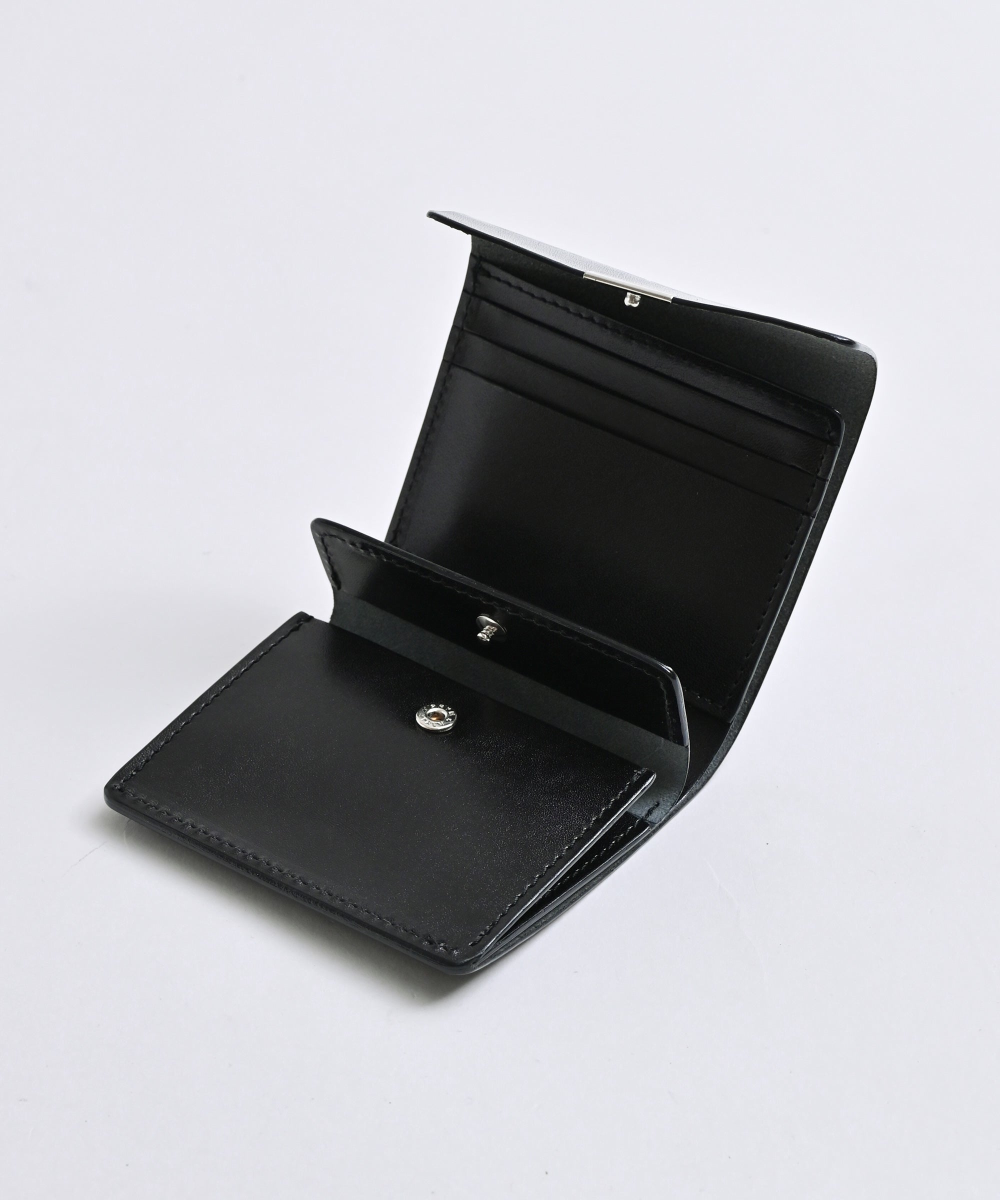 イタチョコ&栃木レザー☆フラップ無し☆Middle Leather Wallet イタチョコ&栃木レザー☆フラップ無し☆Middle Leather Wallet