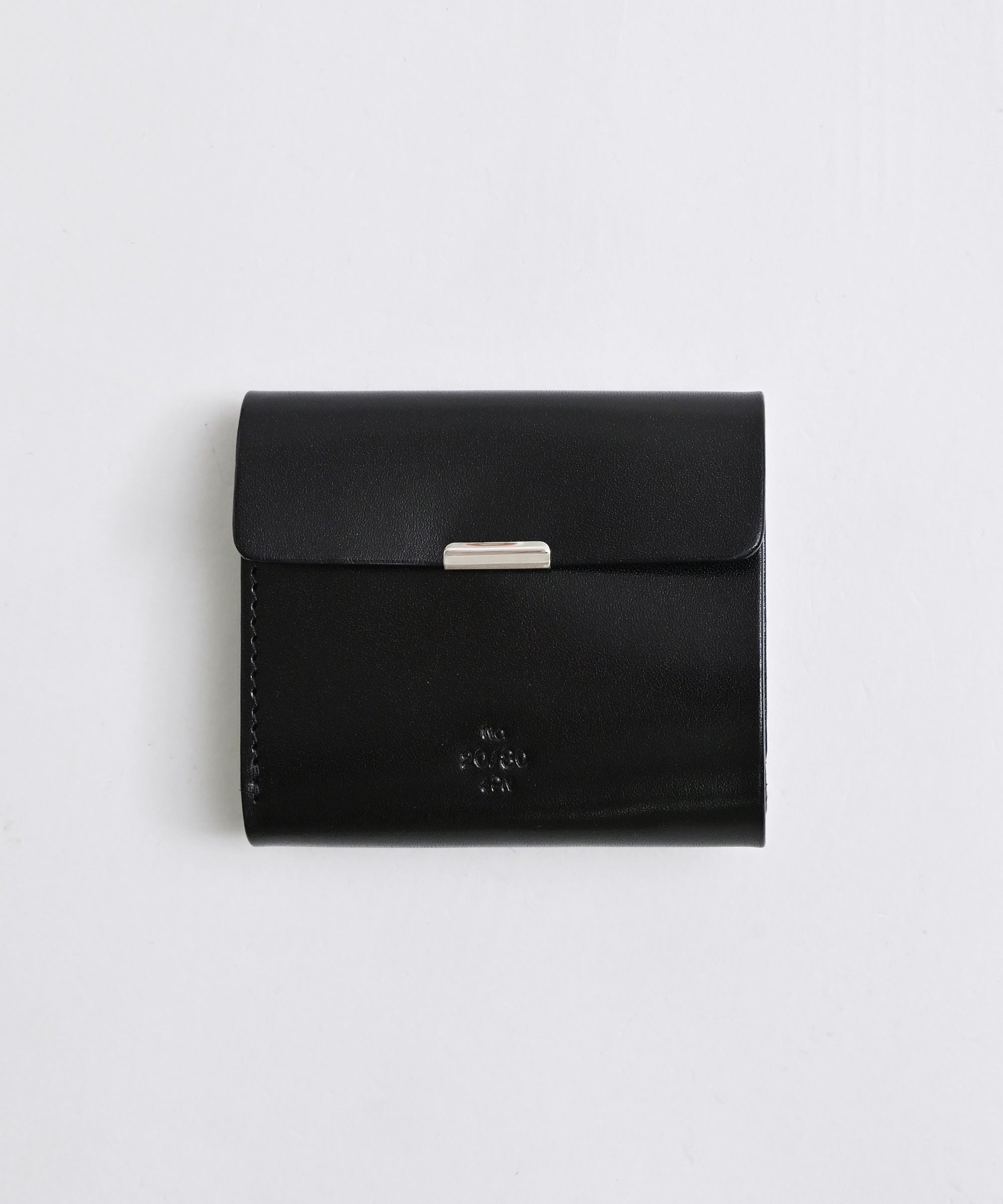 20/80】TOCHIGI LEATHER FOLDED WALLET WITH FLAP レザー二