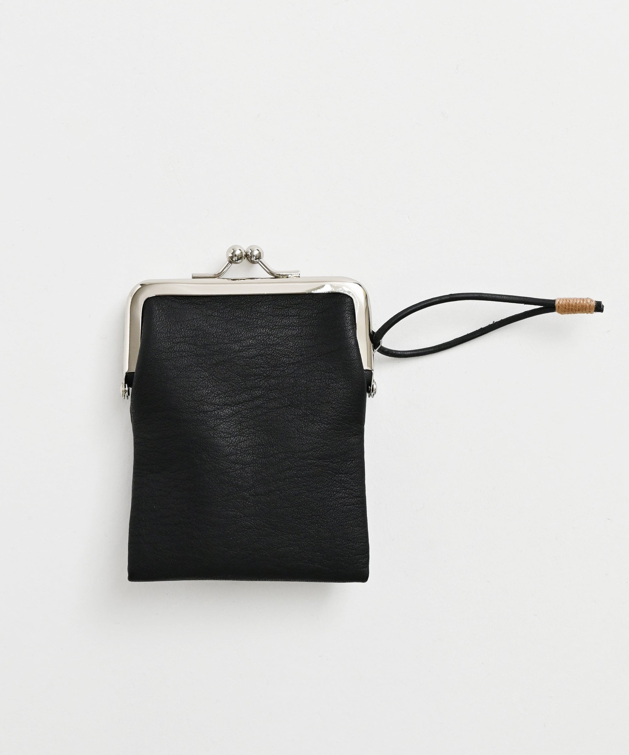 20/80(トゥエンティーエイティー)】SHRINK LEATHER GAMAGUCHI SQUARE