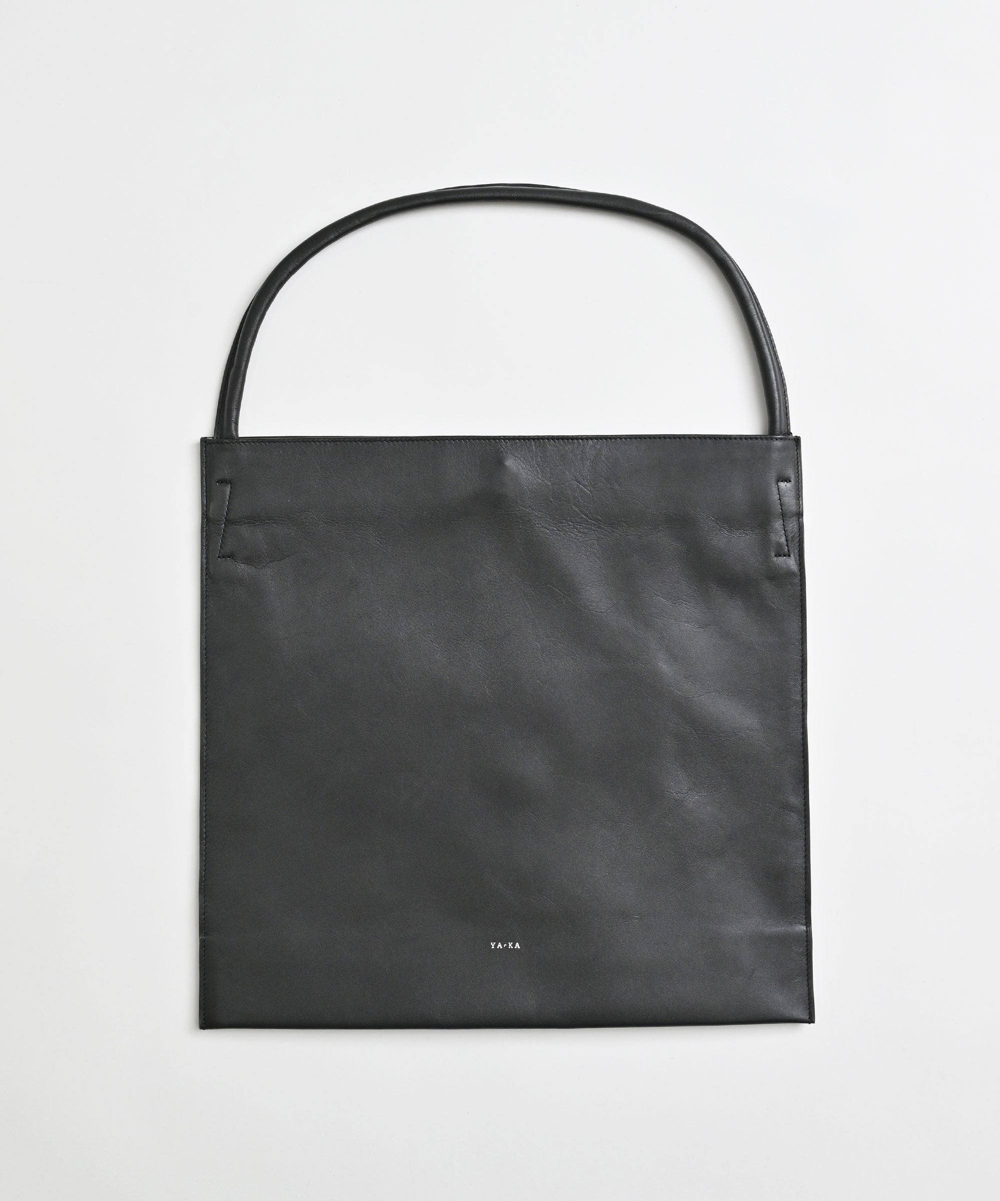 YArKA】real leather one shoulder tote bag レザートートバッグ