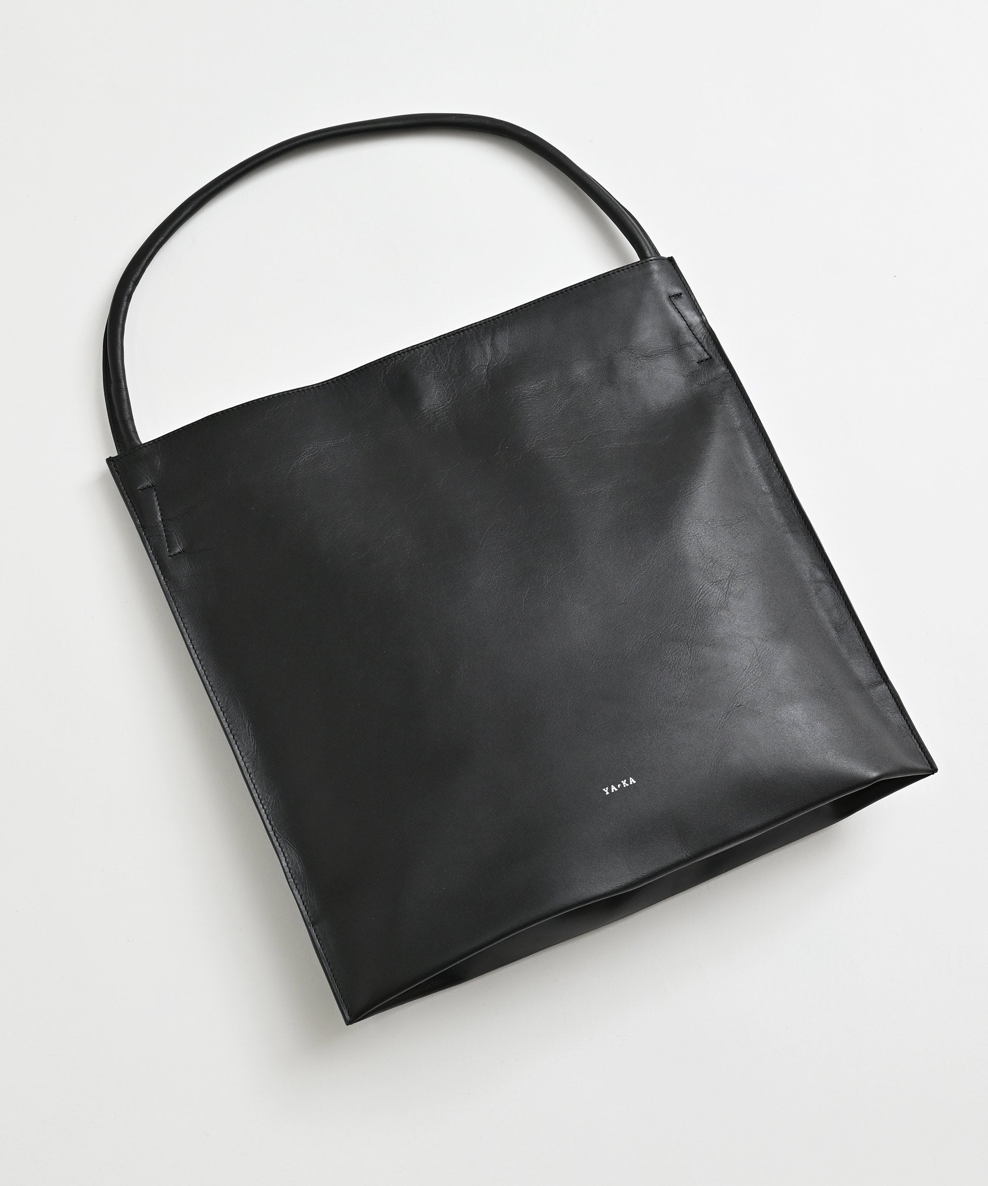 YArKA】real leather one shoulder tote bag レザートートバッグ