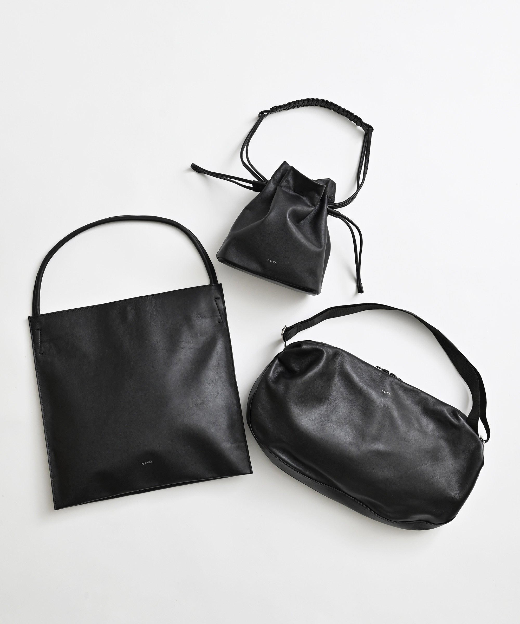 YArKA】real leather one shoulder tote bag レザートートバッグ