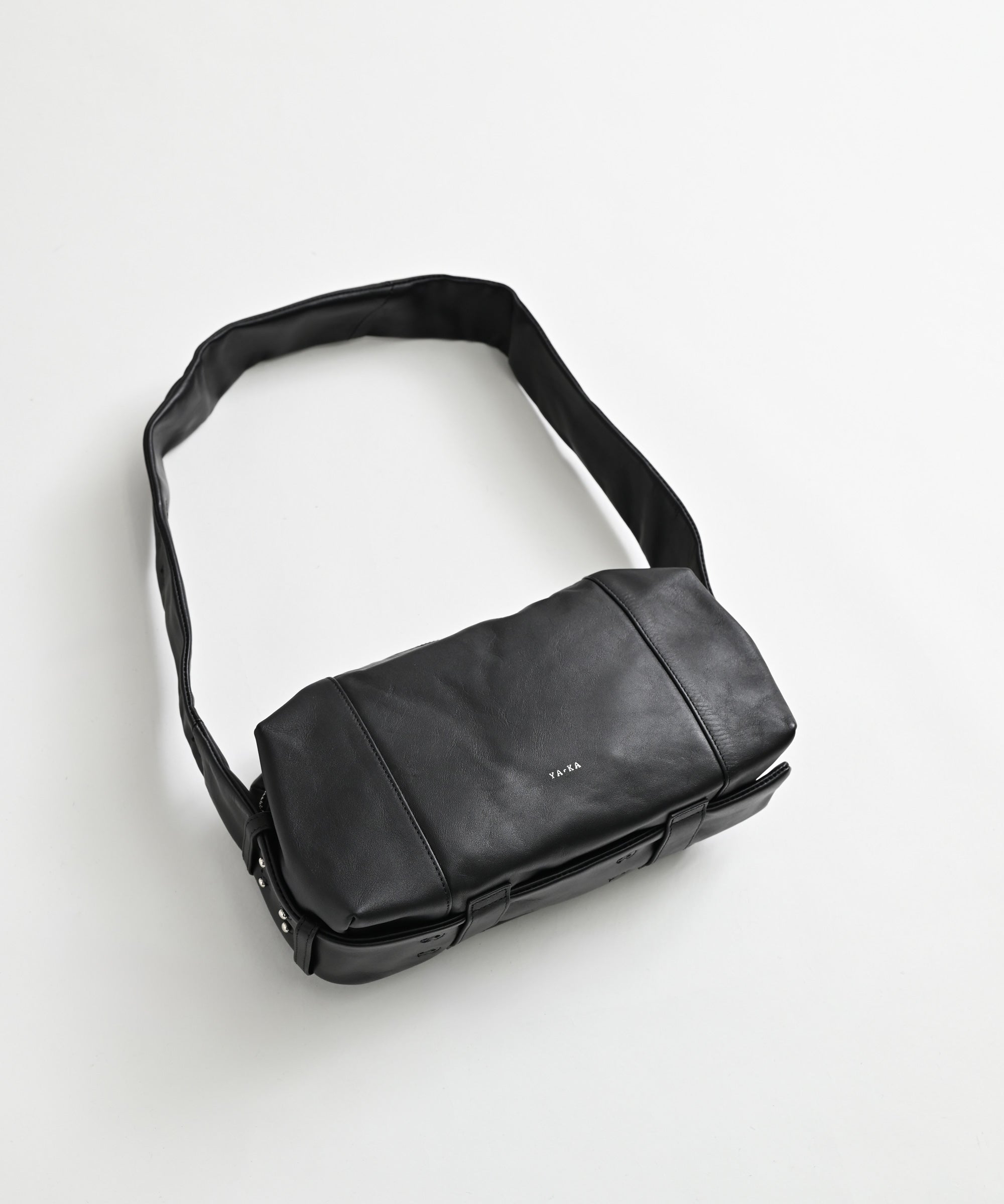 YArKA(ヤーカ)】real leather rectangle style 2way bag – BASIC AND