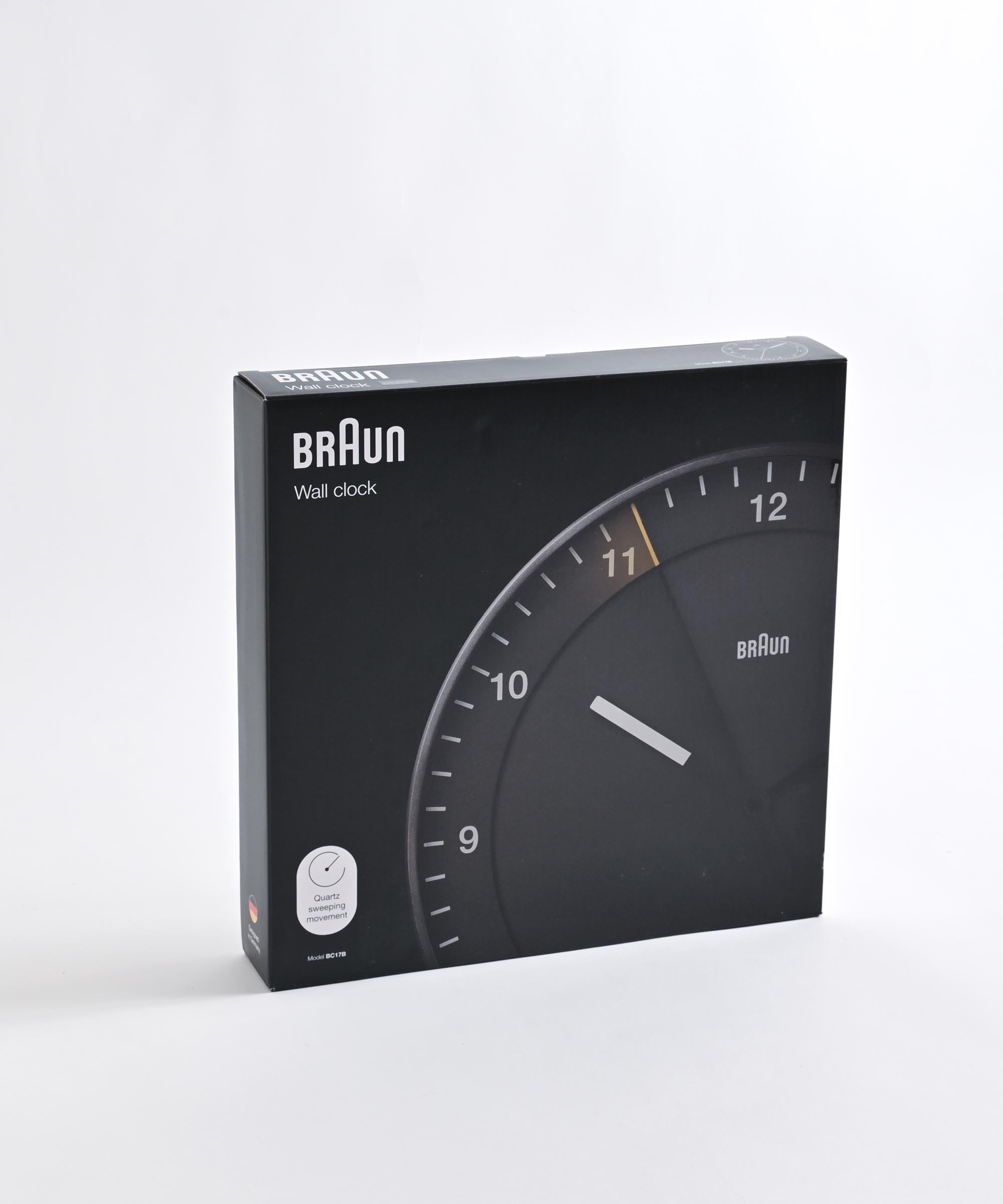 BRAUN/ブラウン】ウォールクロック BC17 壁掛け時計 – BASIC AND