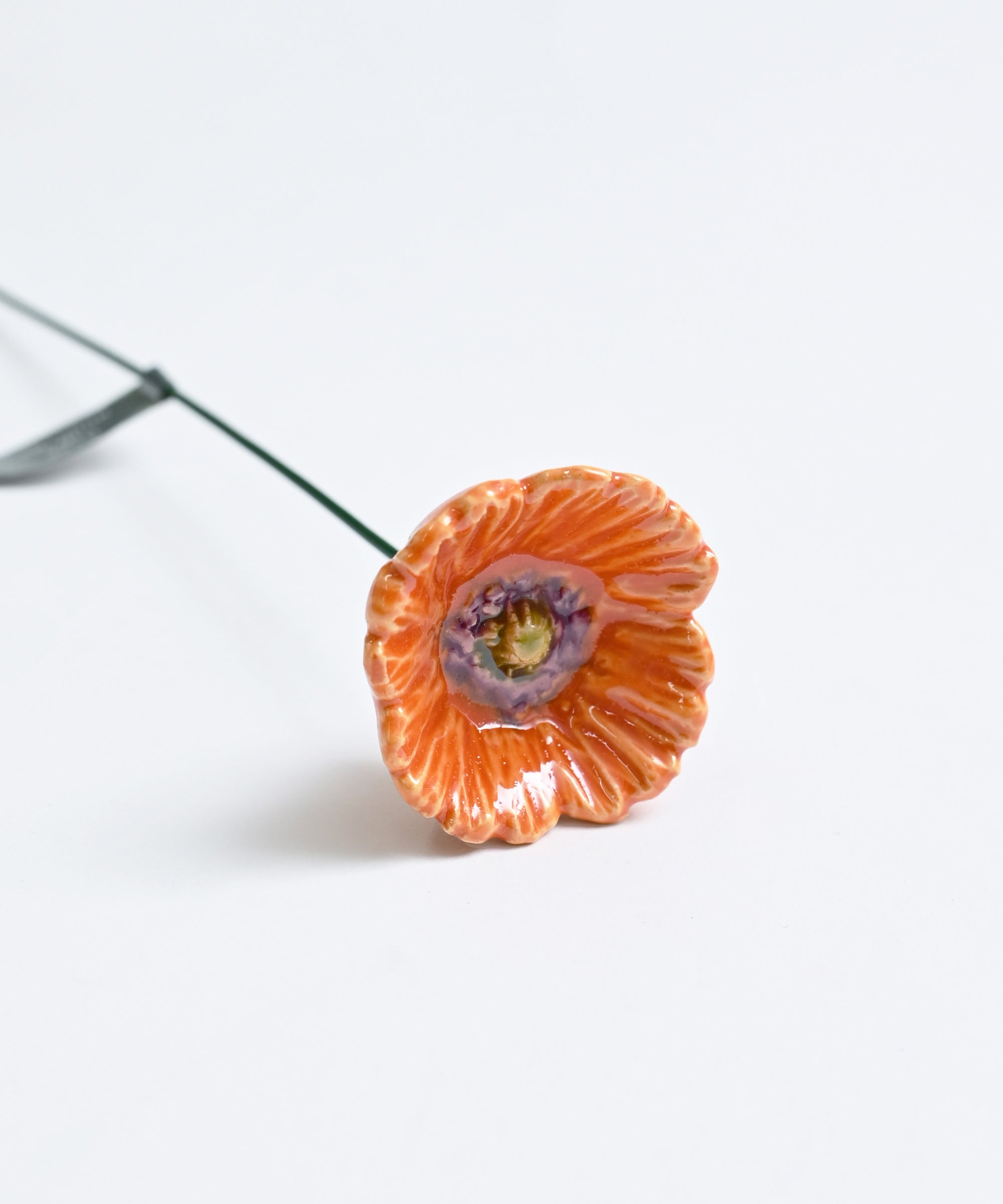 Kis keramia/キスケラミア】リトルポピー 陶器のお花 – BASIC AND