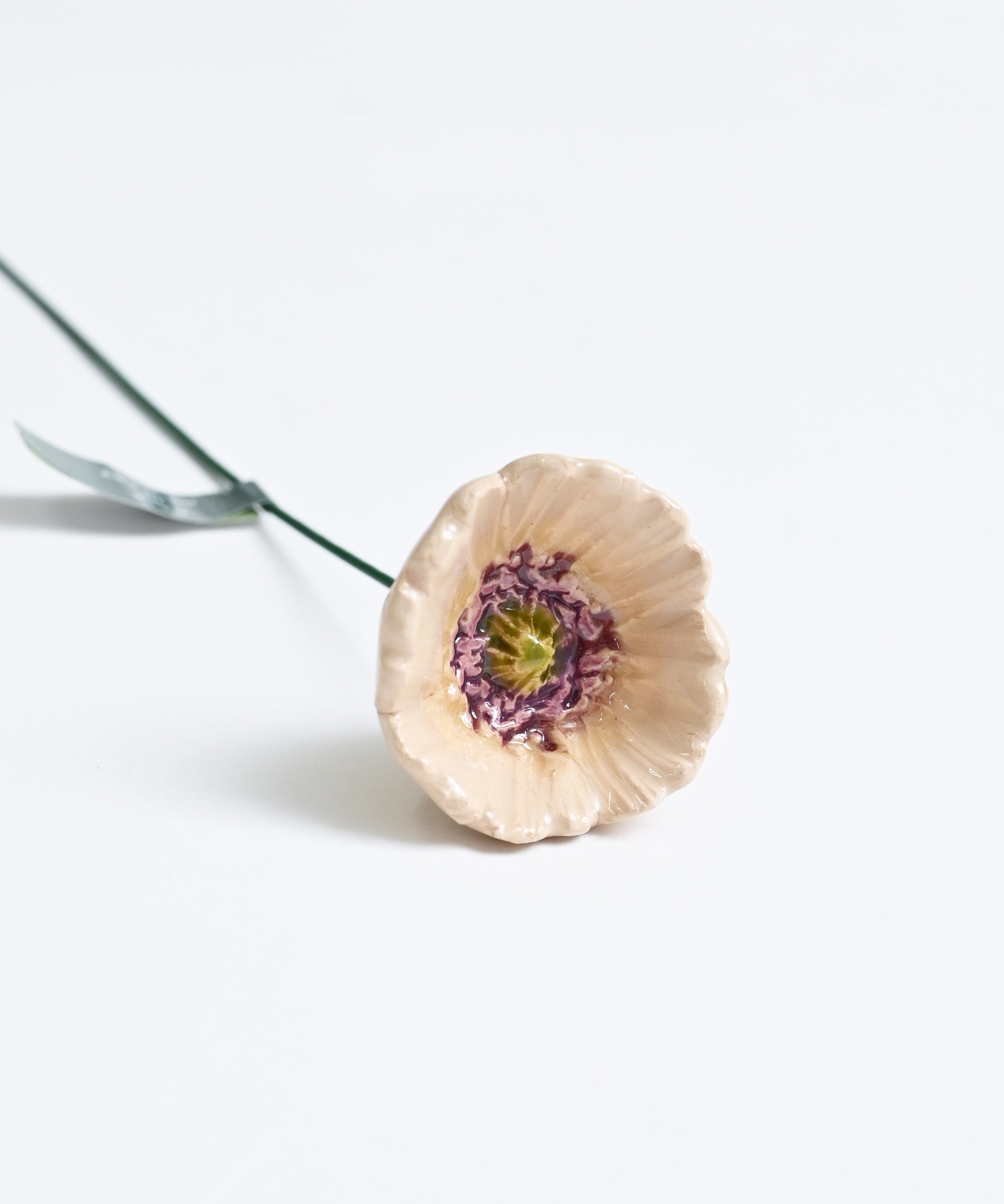 Kis keramia/キスケラミア】リトルポピー 陶器のお花 – BASIC AND