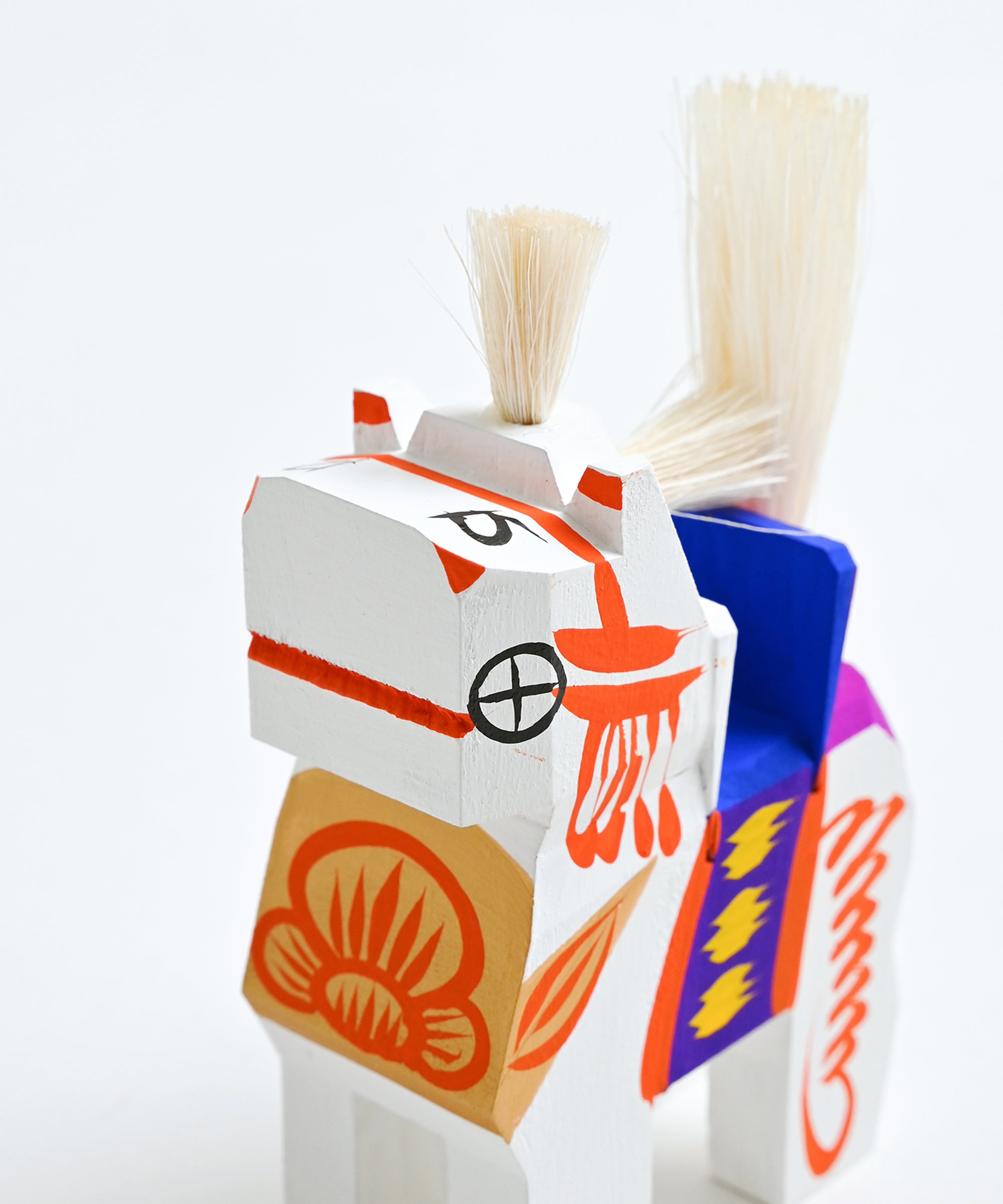 デコ屋敷大黒屋】三春駒 3号 干支置物 午(うま) 馬– BASIC AND ACCENT