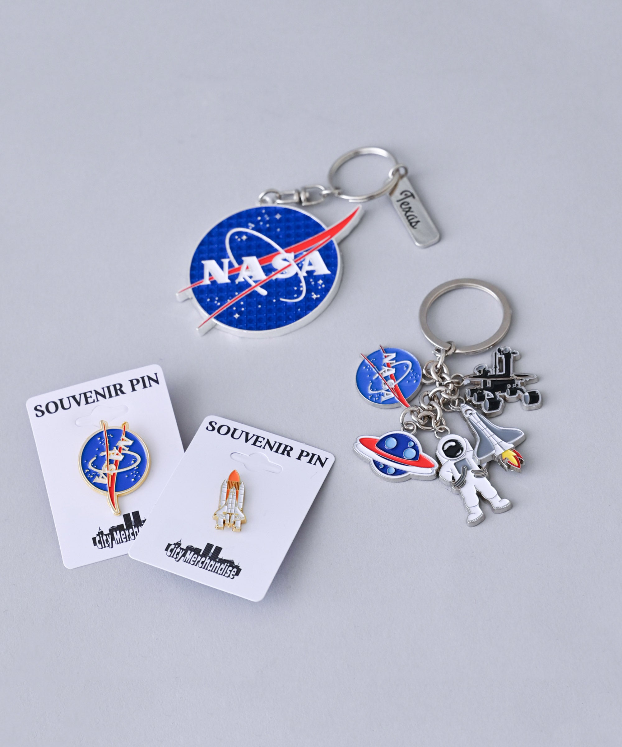 City Merchandise】キーホルダー NASA Space Set – BASIC AND ACCENT