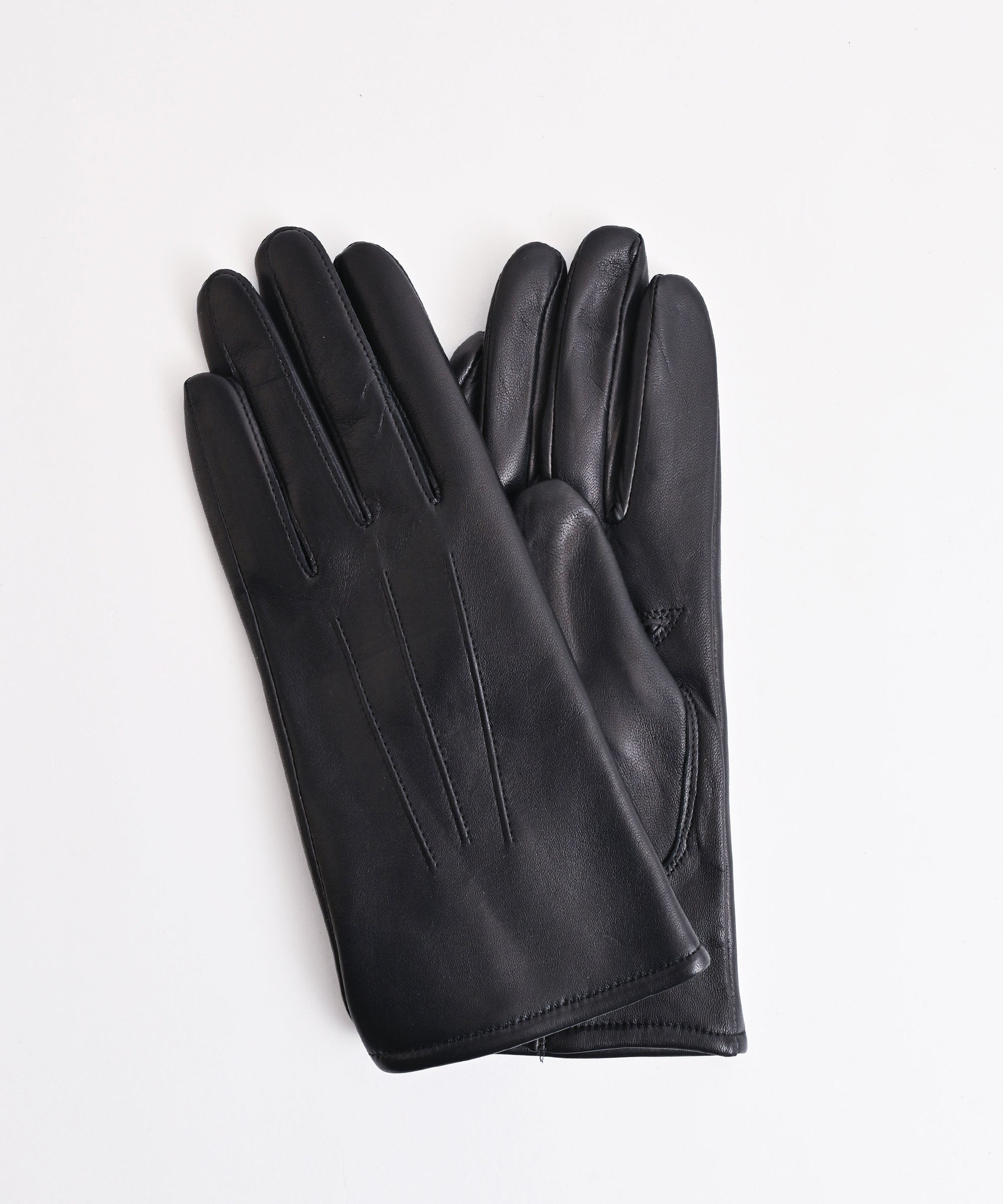 KURODA/クロダ】Italian Sheep 本革 羊革 カシミヤ レザーグローブ