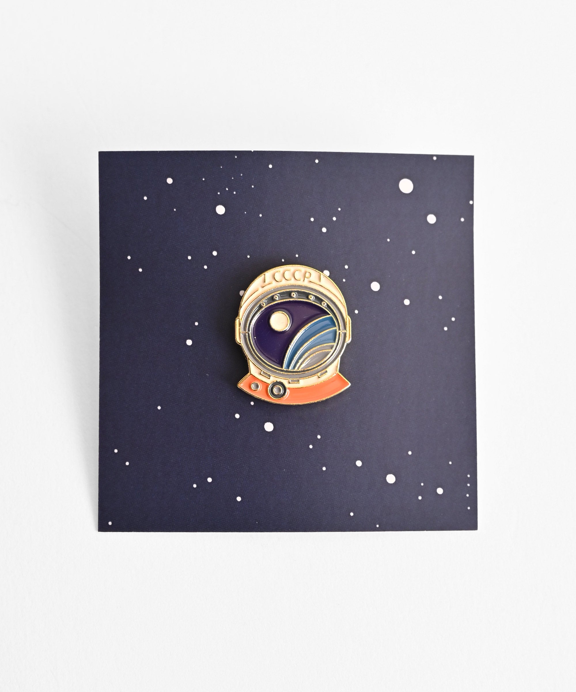 Pinpinpin.it】ピンバッジ space White Space Car – BASIC AND ACCENT