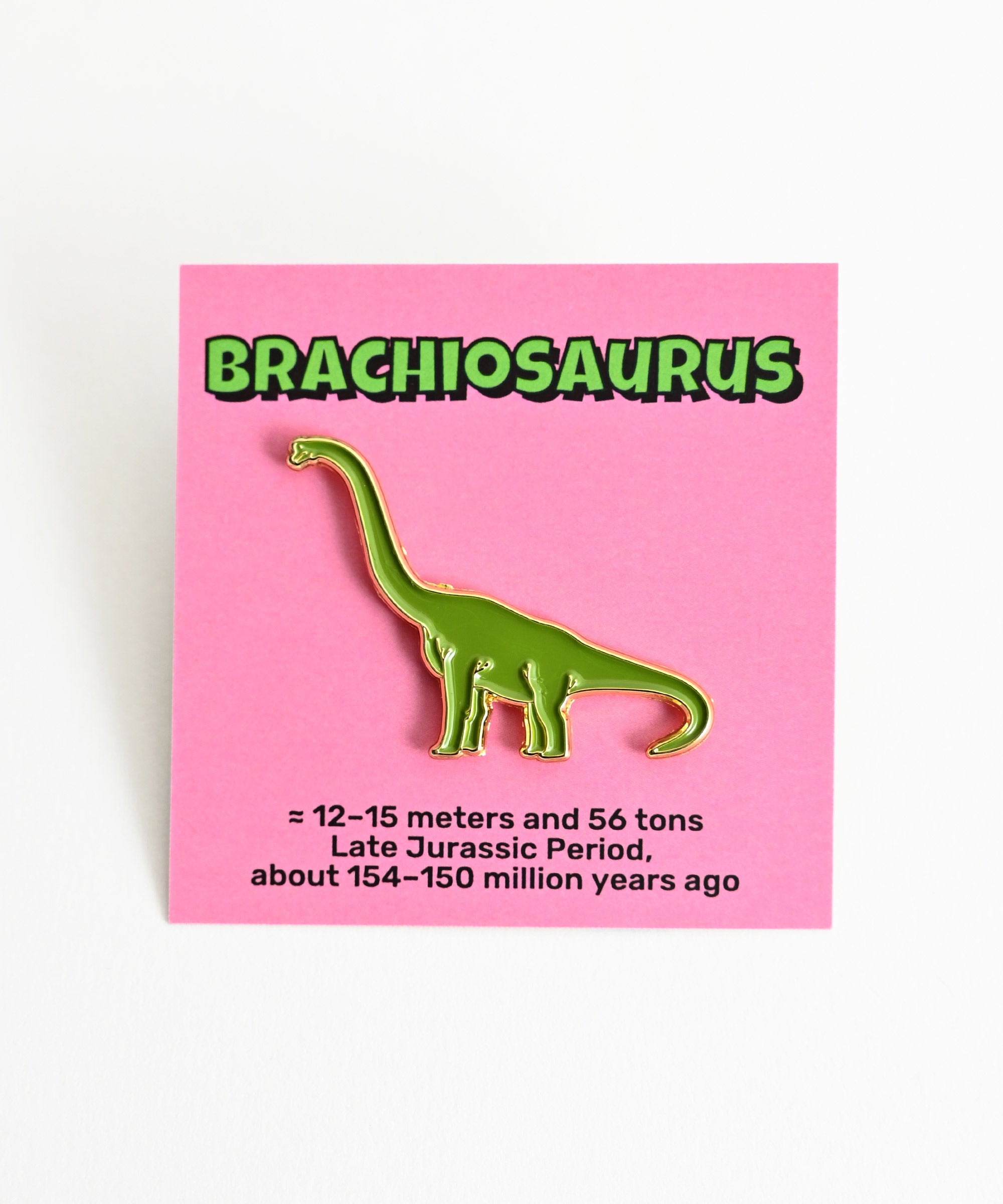 Pinpinpin.it】ピンバッジ dinosaurs Brachiosaur – BASIC AND ACCENT