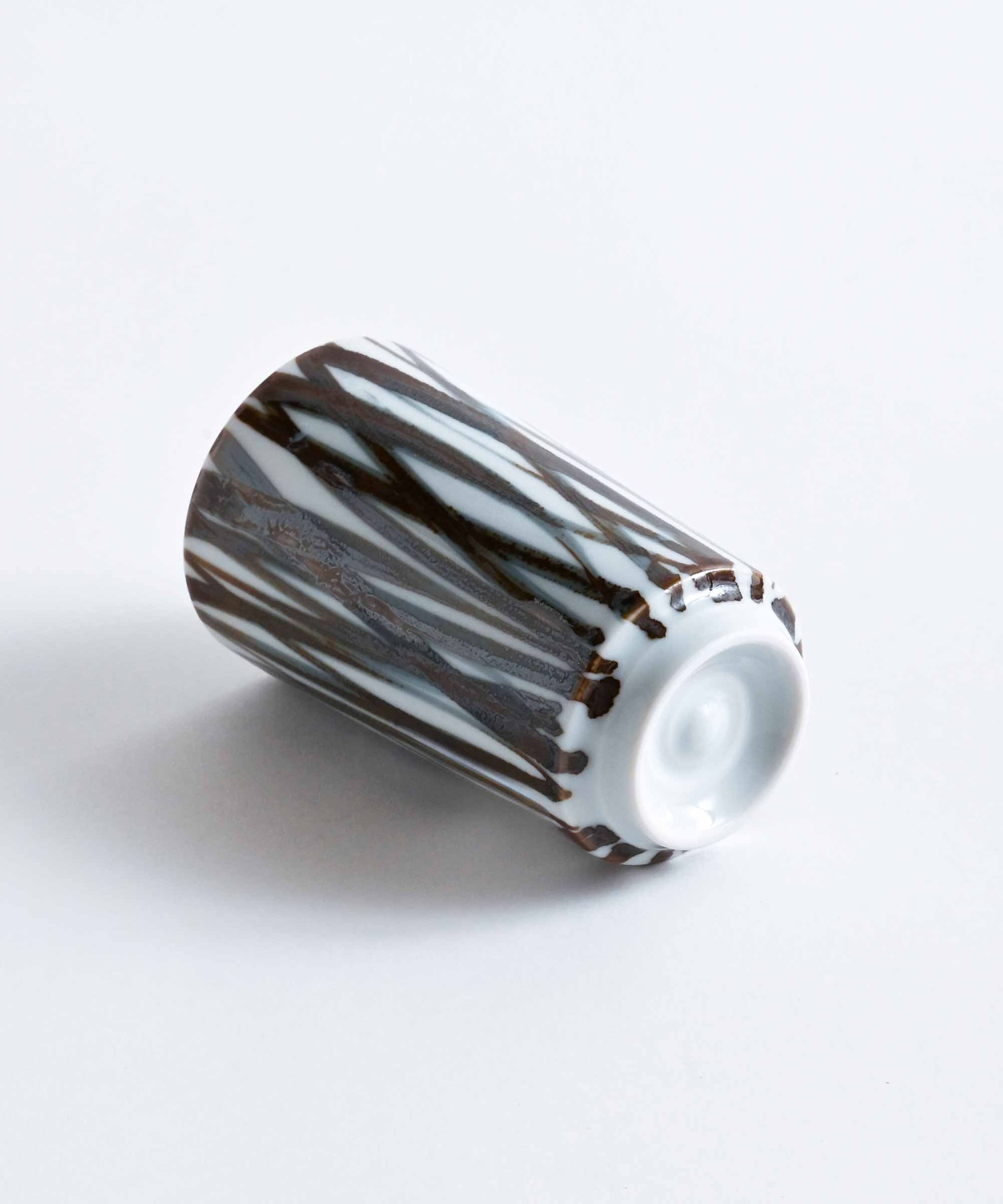 手描き染付 長湯呑 乱れ十草 – BASIC AND ACCENT ONLINE STORE