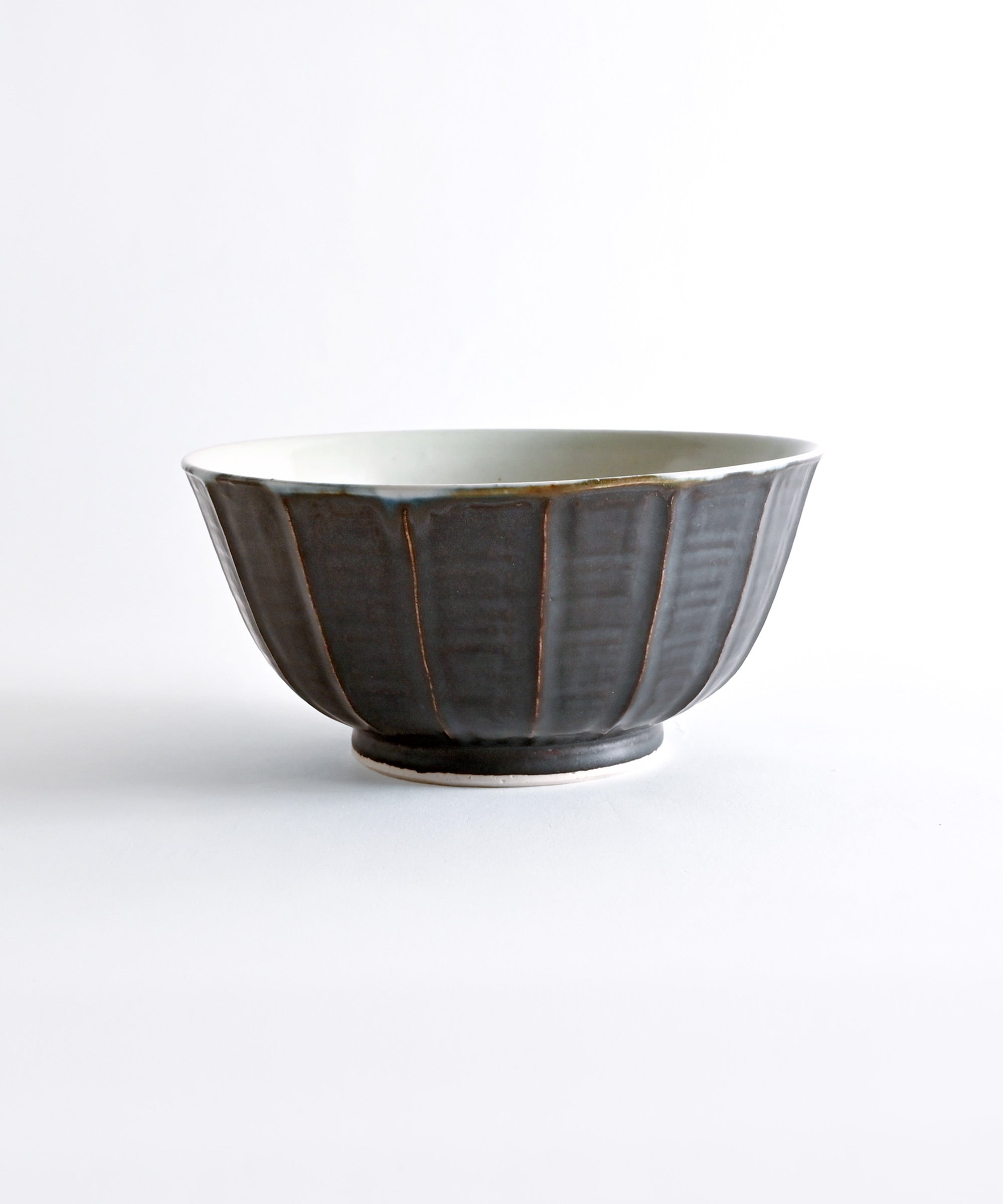堀江陶器】面取大鉢 鉄釉 – BASIC AND ACCENT ONLINE STORE