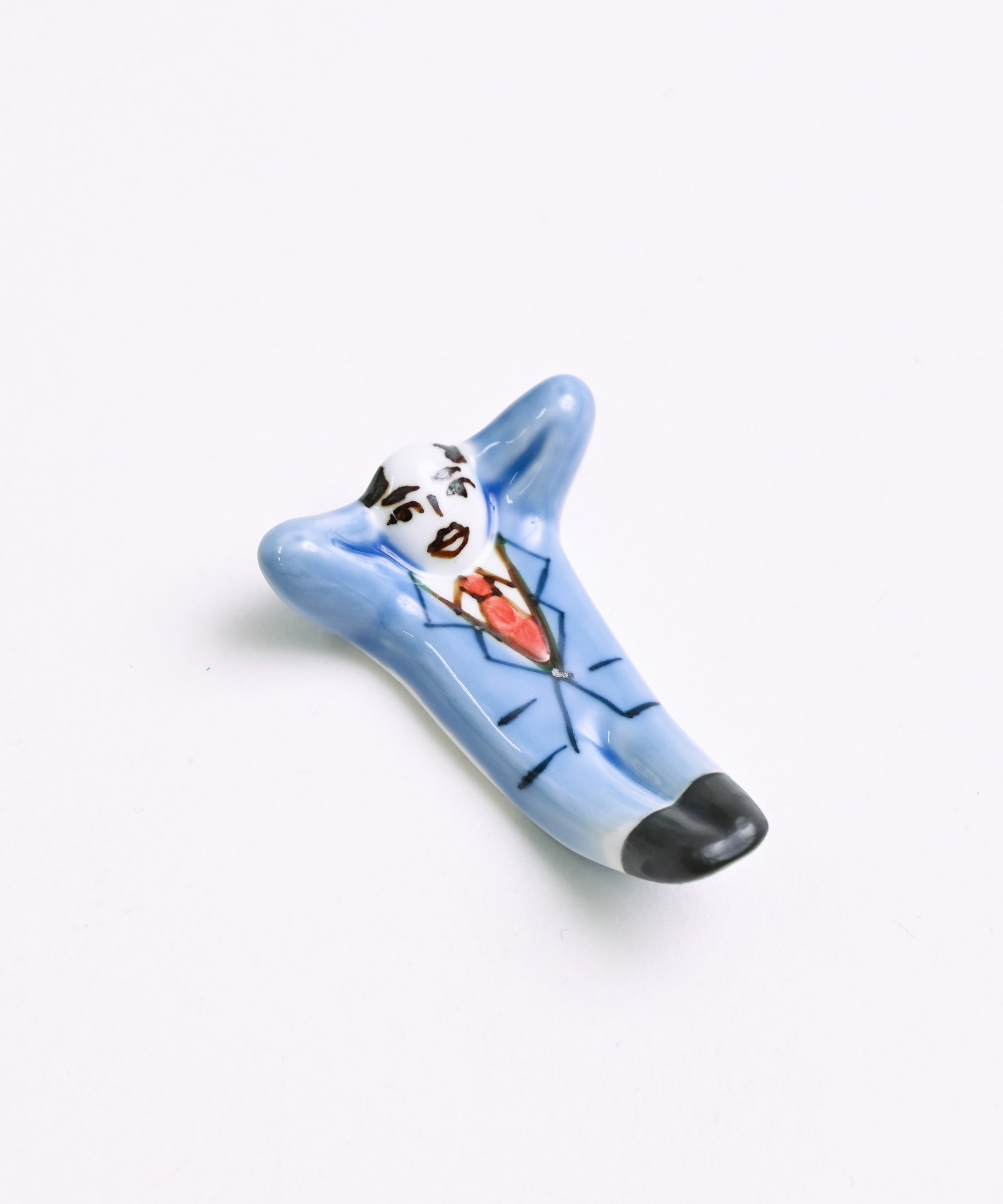 副武製陶所】箸置き 頑張るリーマンおじさん – BASIC AND ACCENT